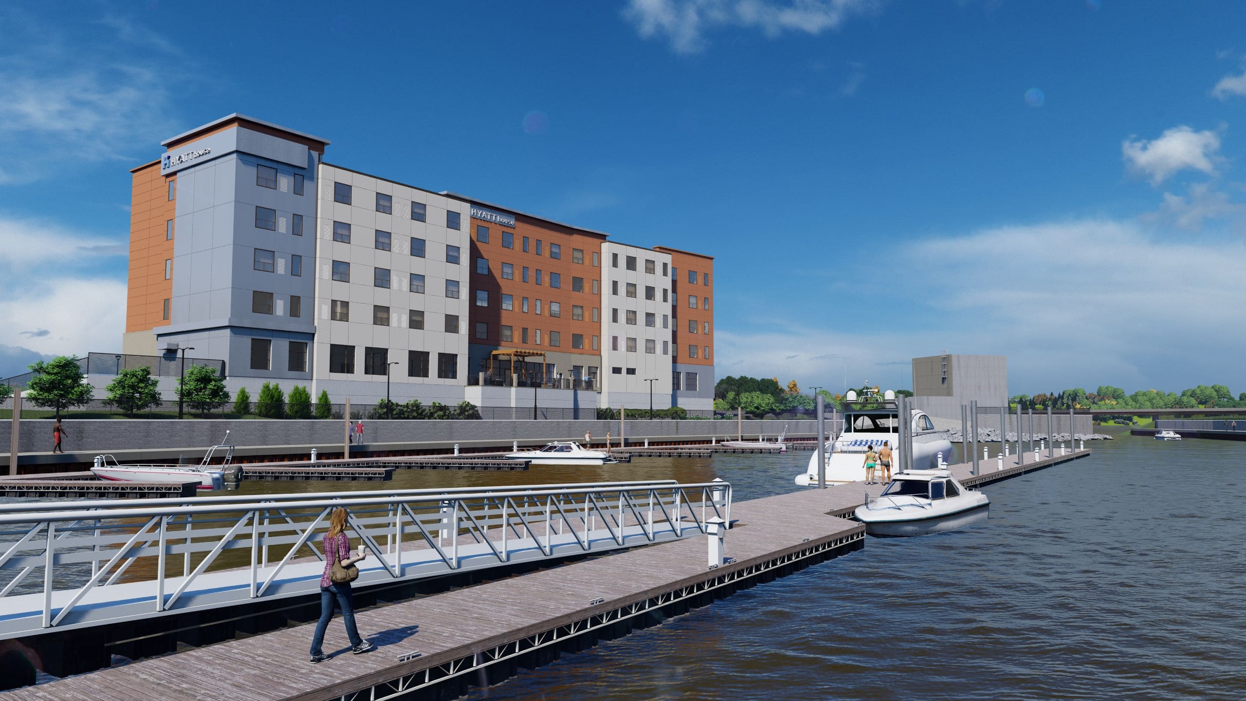 Hyatt House Schenectady / Mohawk Harbor