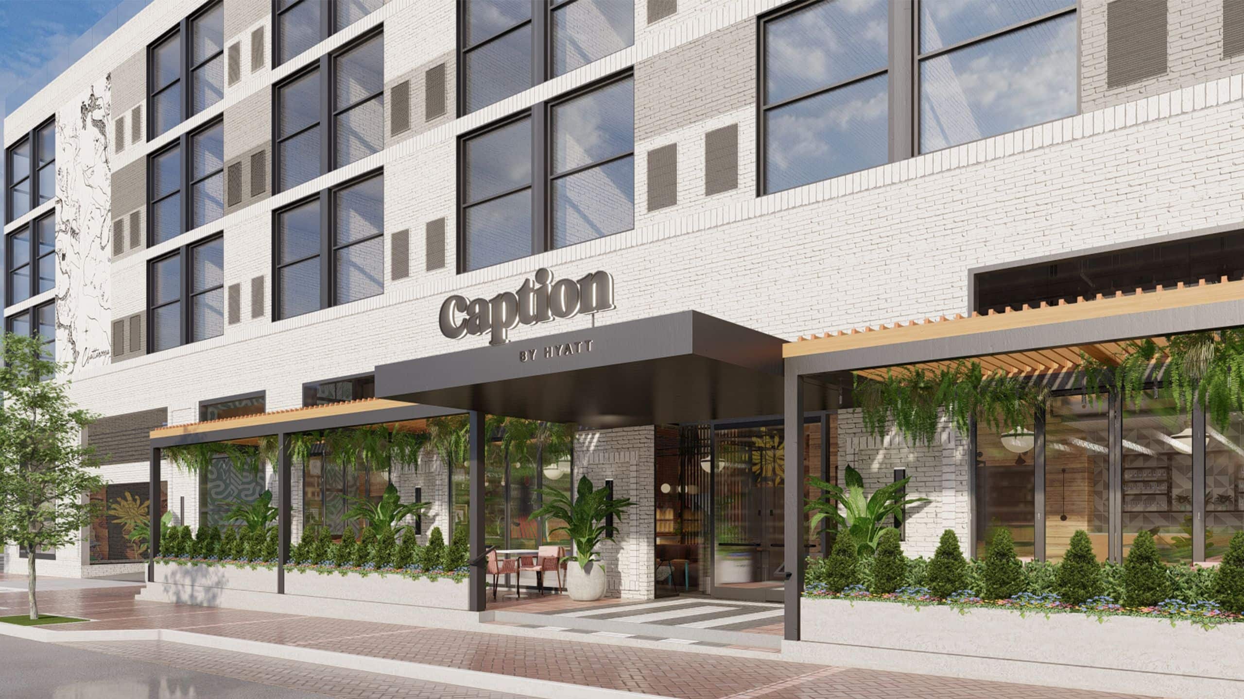 Caption by Hyatt Chattanooga Downtown Entry Canopy