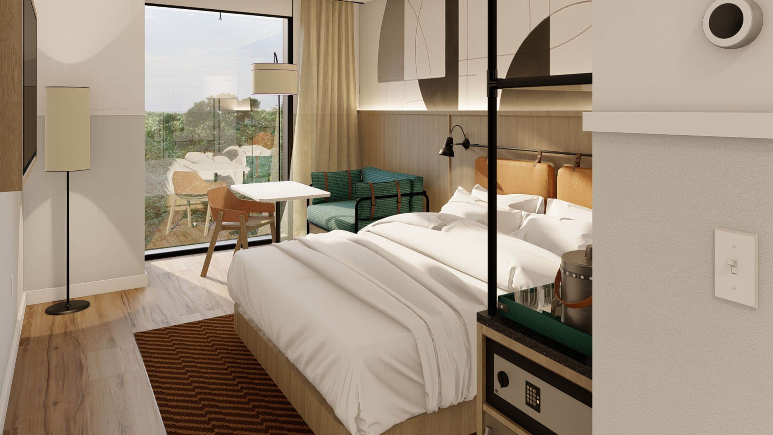 Caption by Hyatt Chattanooga Downtown Guestroom Entrance