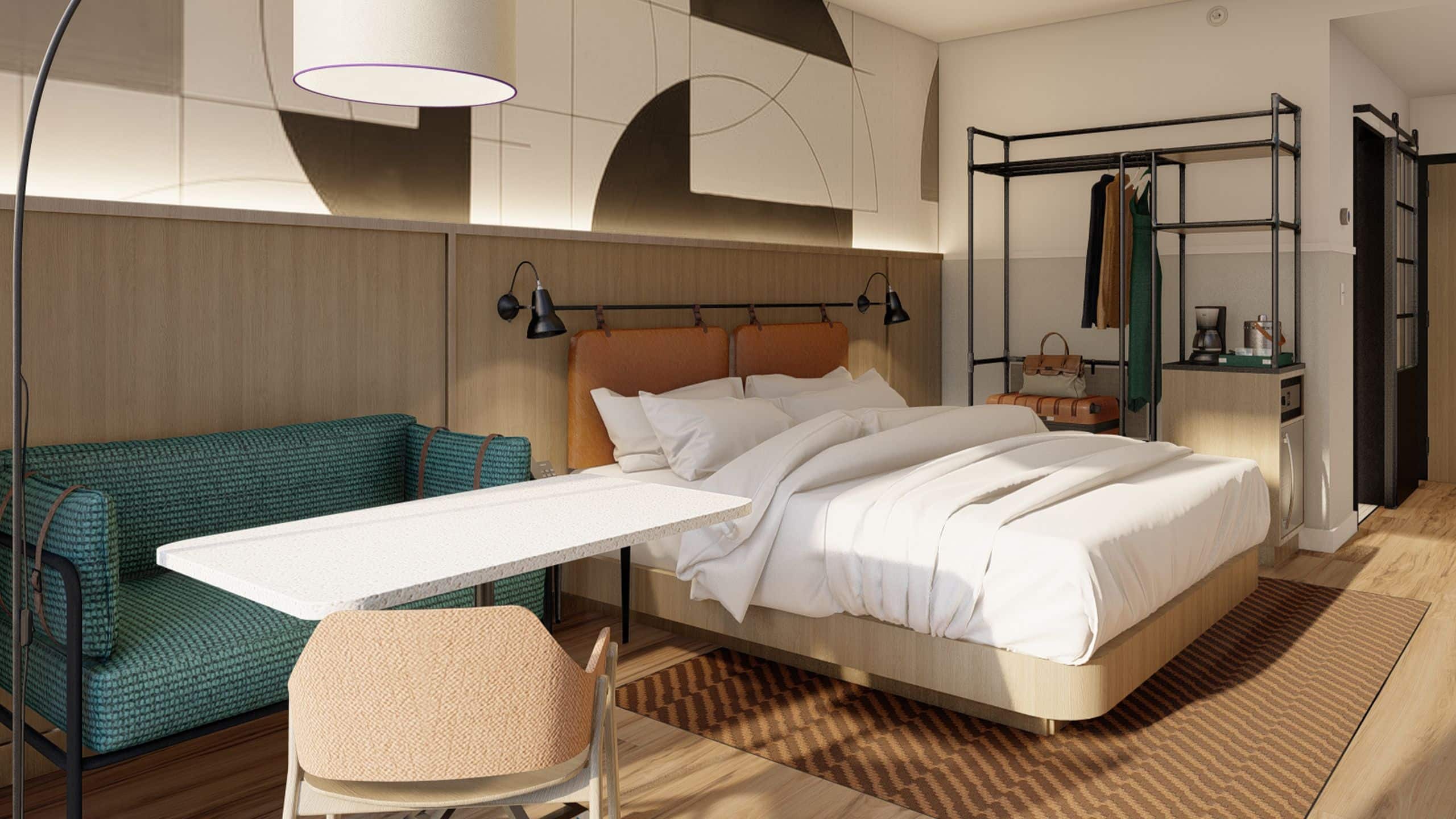 Caption by Hyatt Chattanooga Downtown Guestroom View