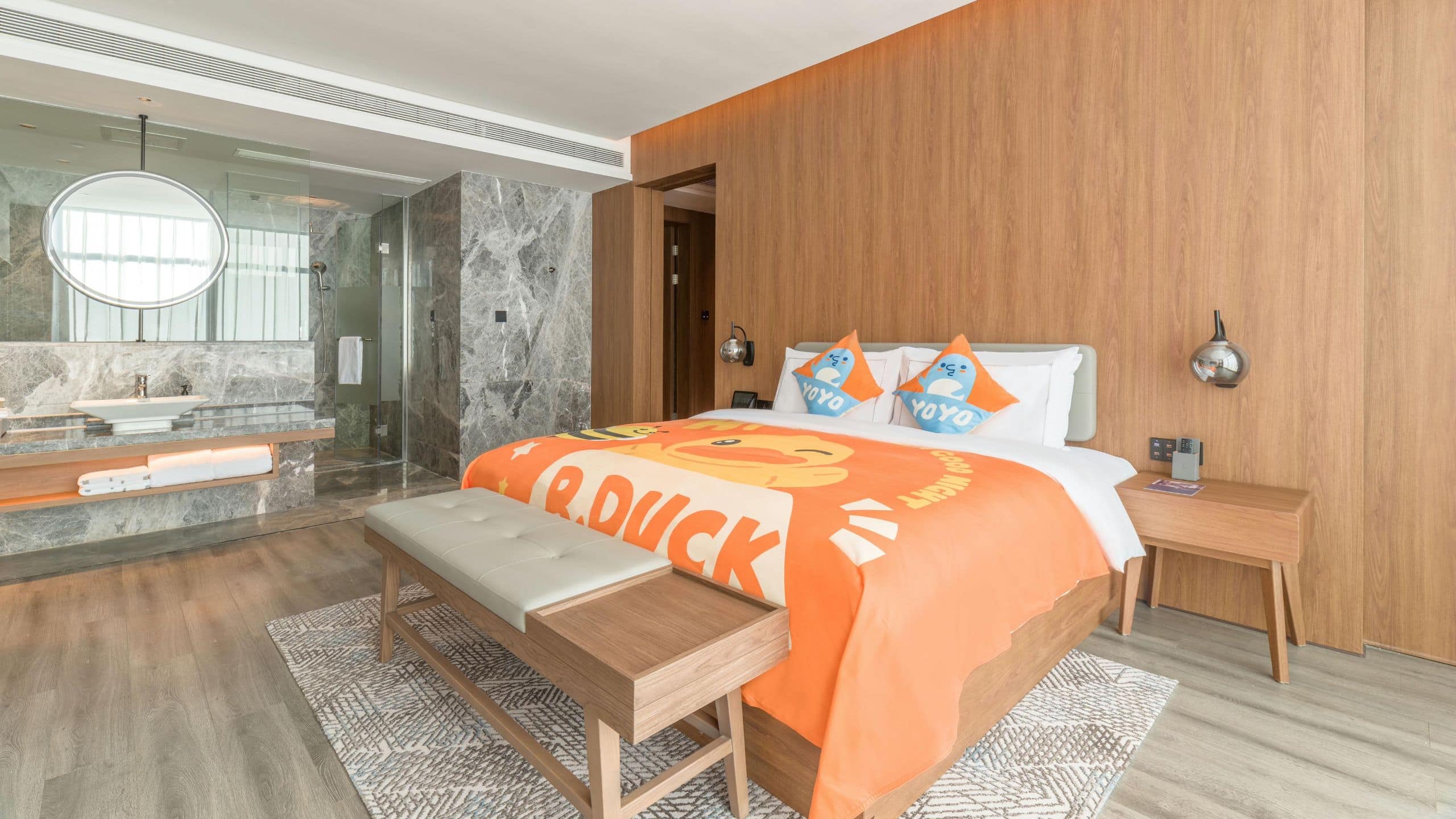 UrCove Chongqing Yubei Executive Family Suite Bedroom