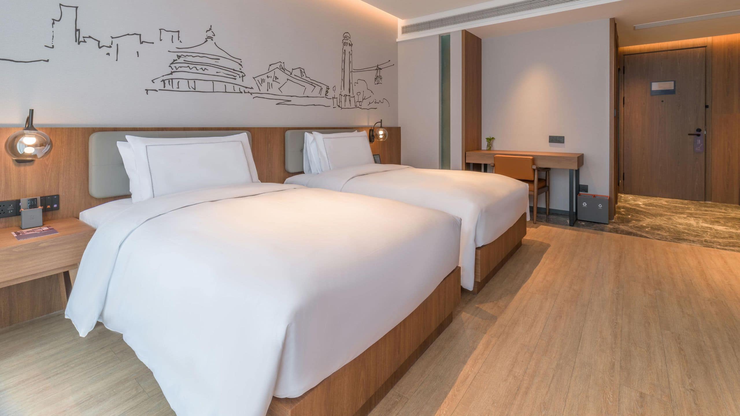 2 of 5 UrCove Chongqing Yubei Superior Twin Beds