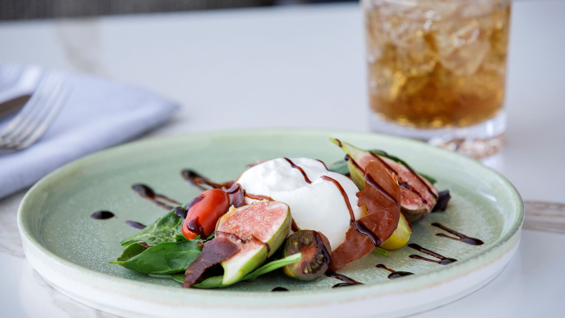 Hyatt Regency Jersey City on the Hudson Local Burrata Salad