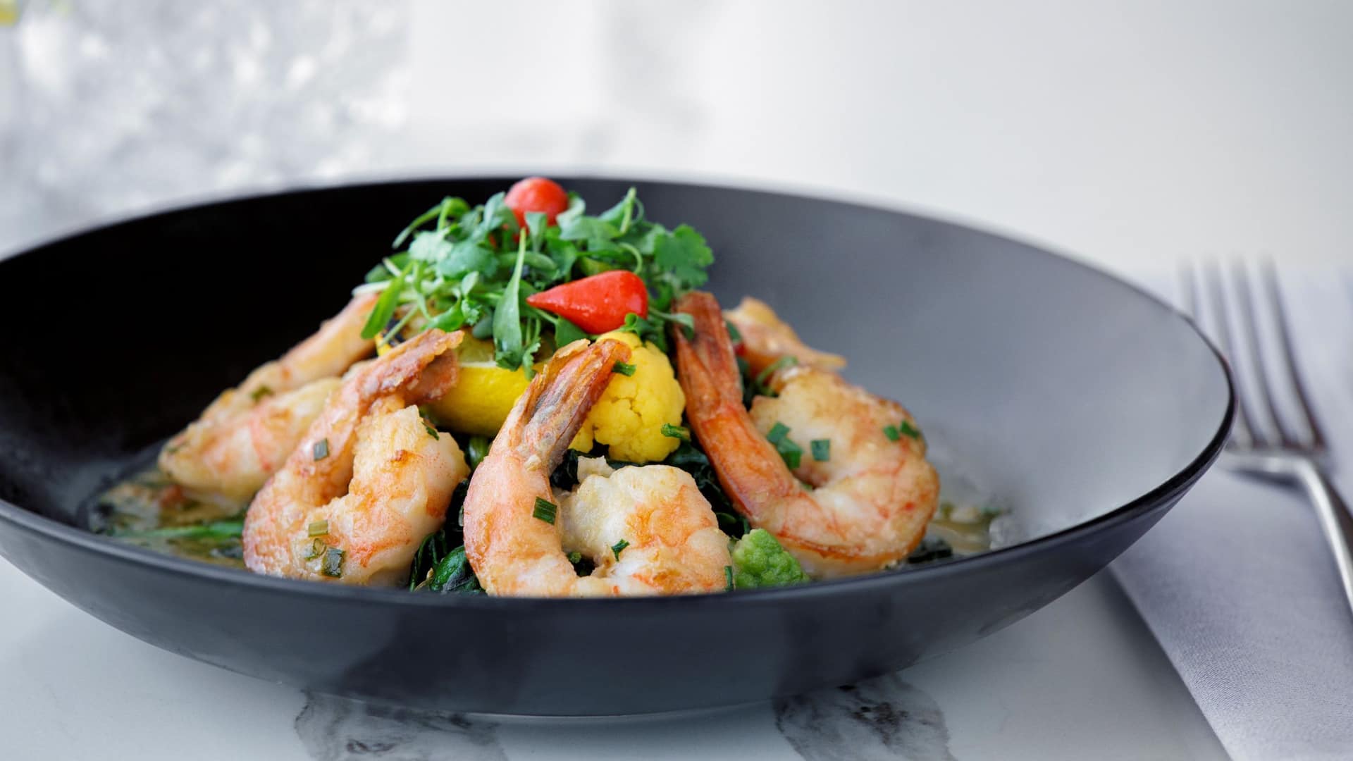 Hyatt Regency Jersey City on the Hudson Med Grilled Shrimp