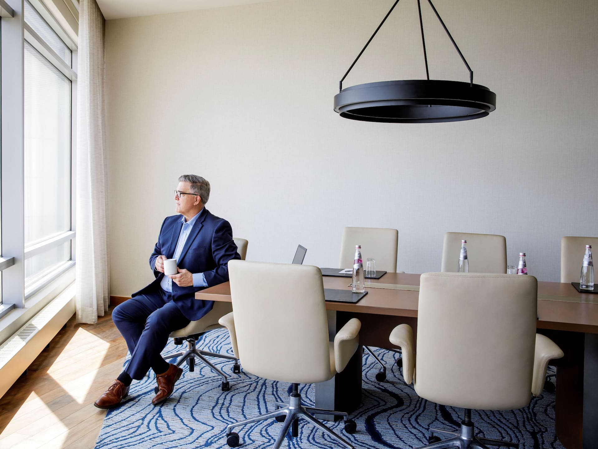 Hyatt Regency Jersey City on the Hudson Riverside Overlooking View