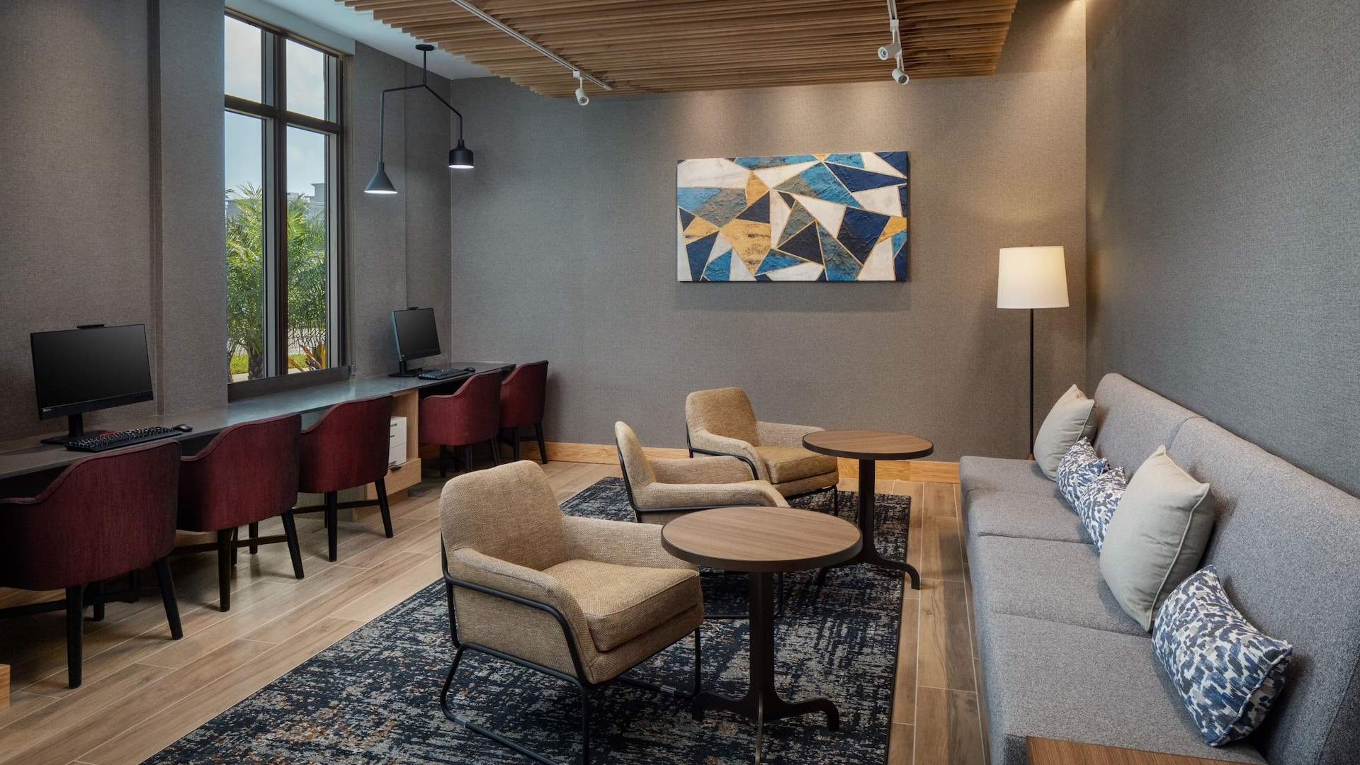 Hyatt Place Cape Canaveral Lobby Shared Computers
