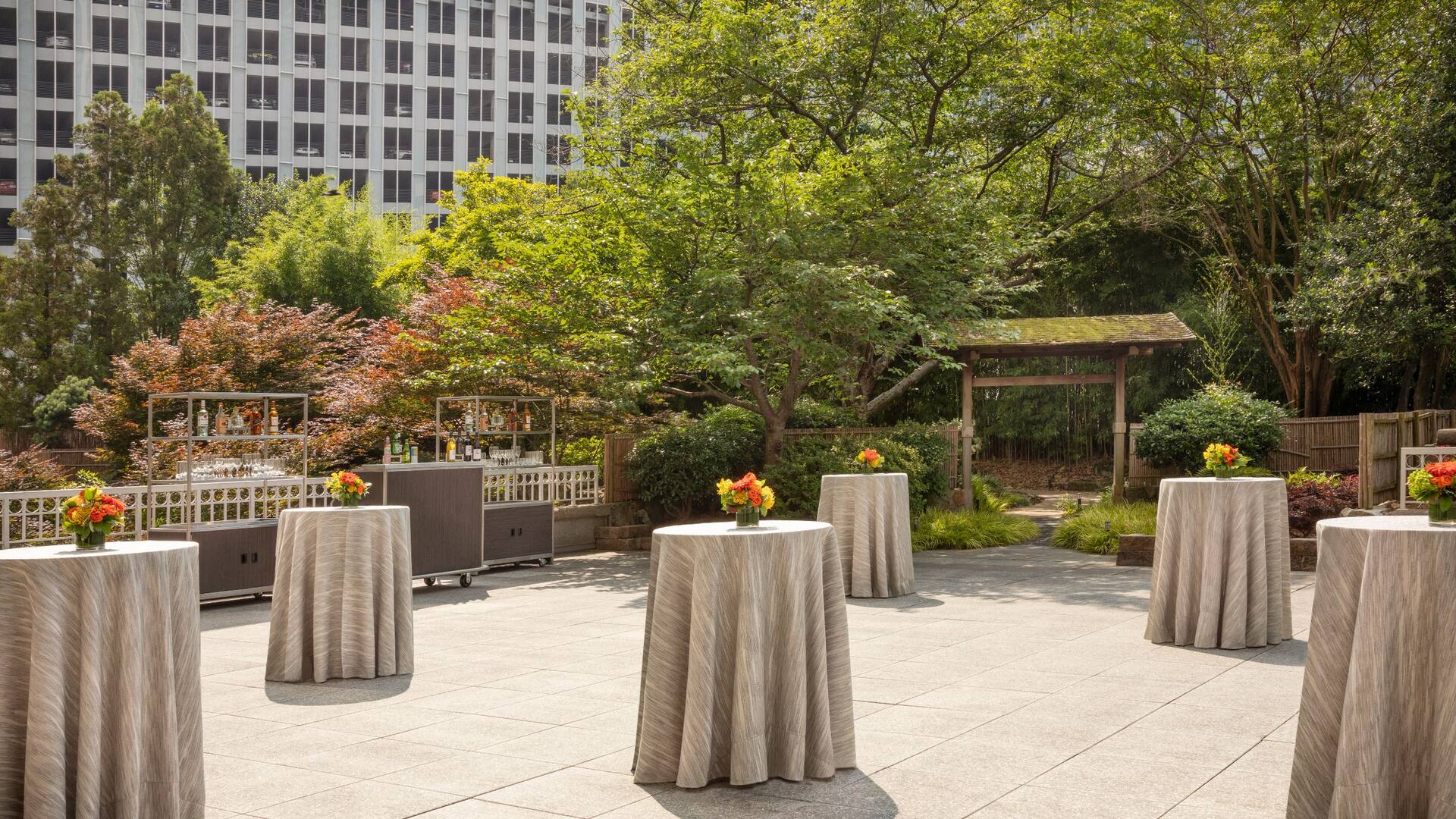 Grand Hyatt Atlanta in Buckhead East Terrace High Tops