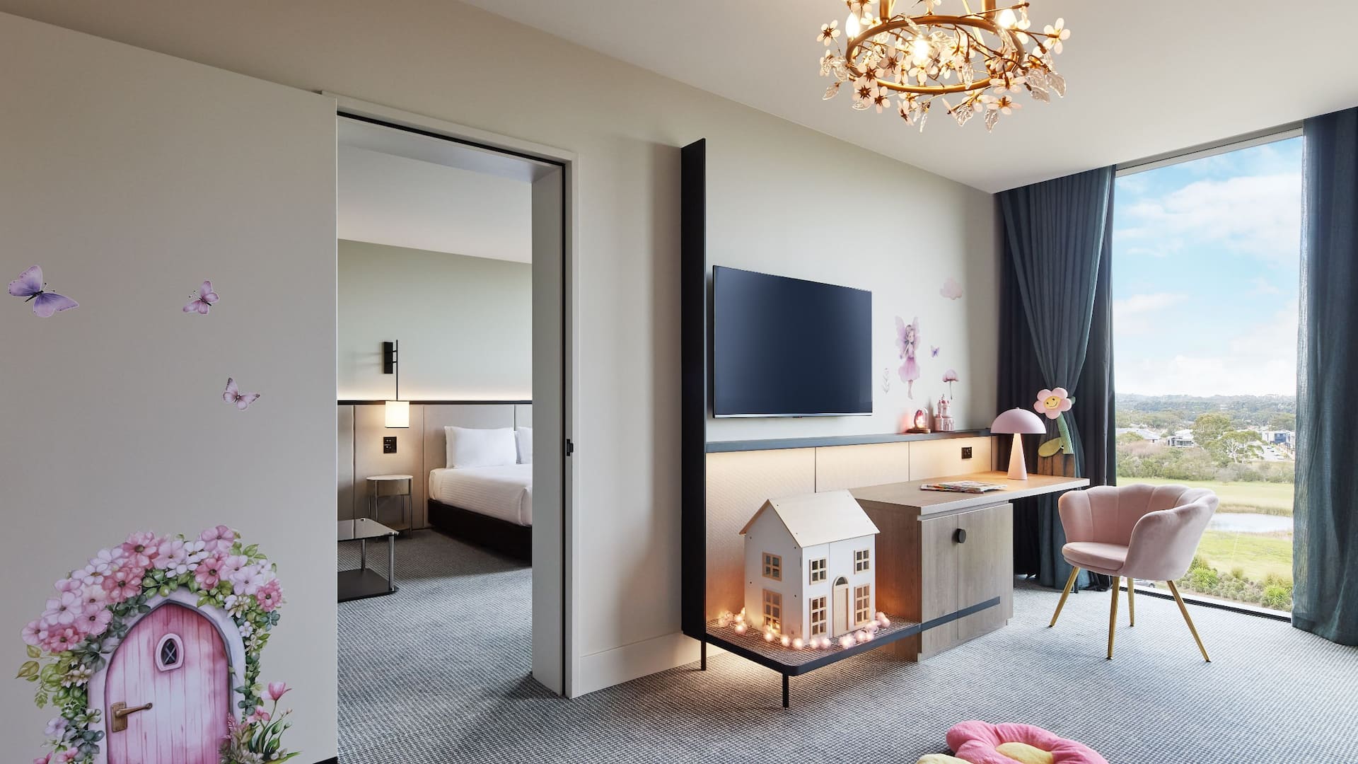 Hyatt Place Melbourne Caribbean Park Fairy Castle Themed Room Connecting