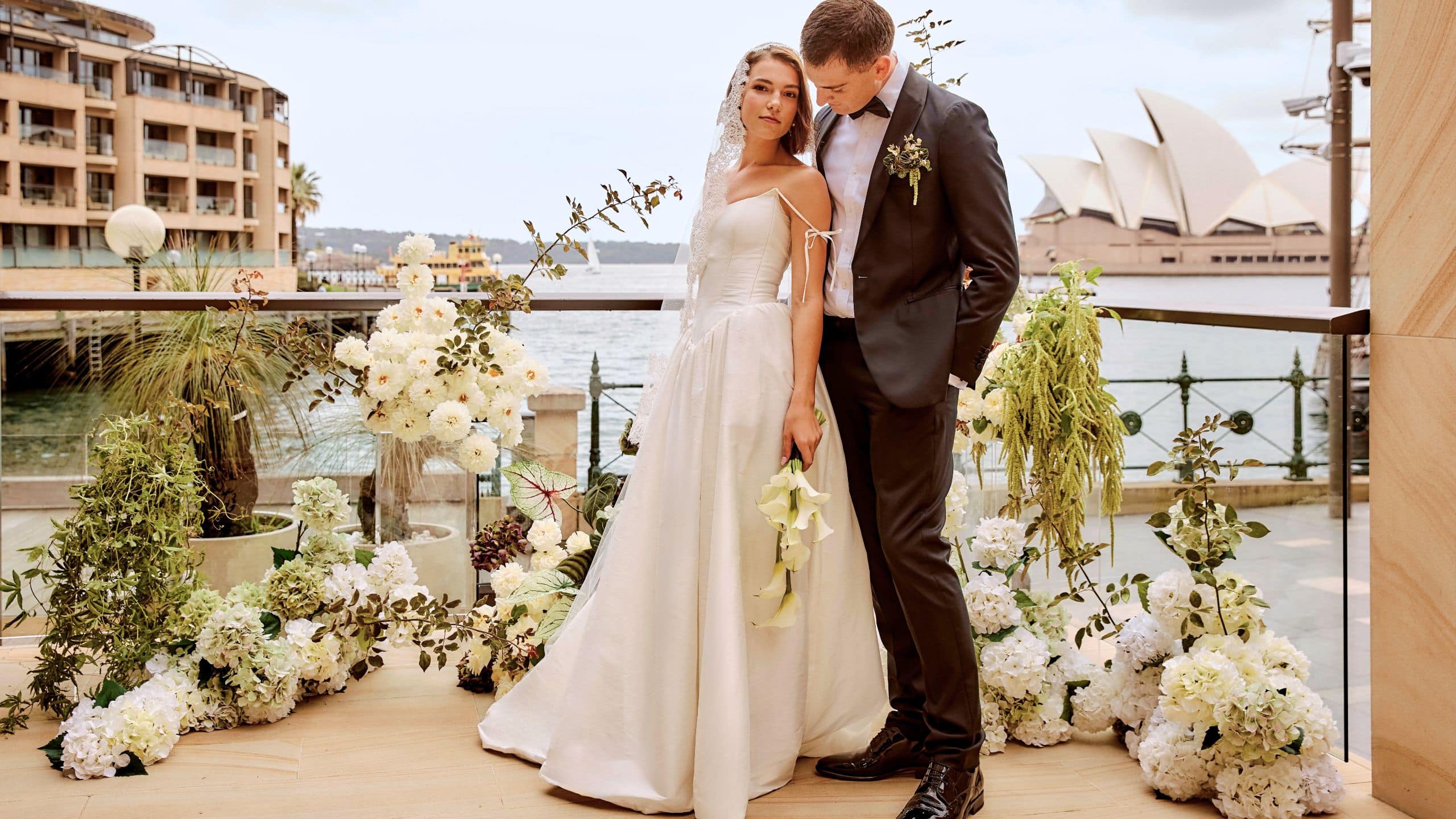 Park Hyatt Sydney The Guest House Terrace Wedding Daytime