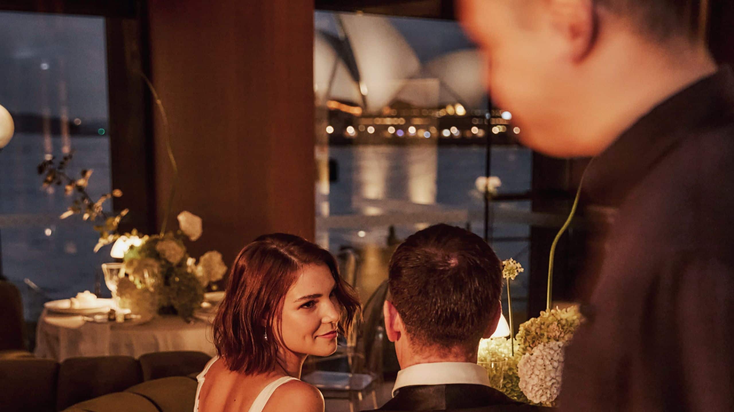 Park Hyatt Sydney Wedding Lifestyle Couple Evening