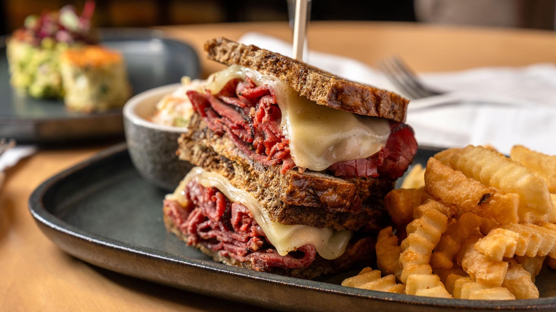Hyatt Regency Crystal City at Reagan National Airport Hot Pastrami Sandwich