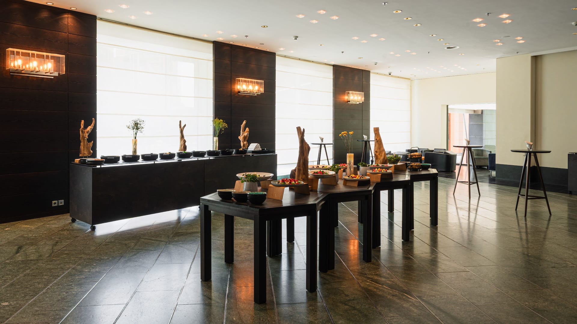 6 of 9 Grand Hyatt Berlin Buffet Foyer