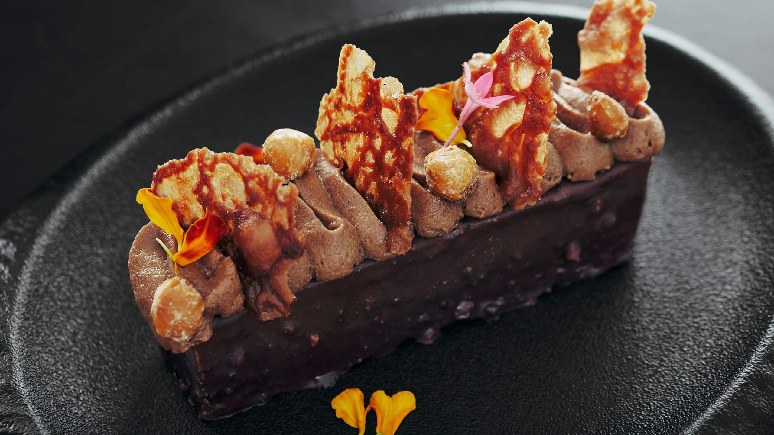 Hotel La Compañía del Valle Chocolate Cake