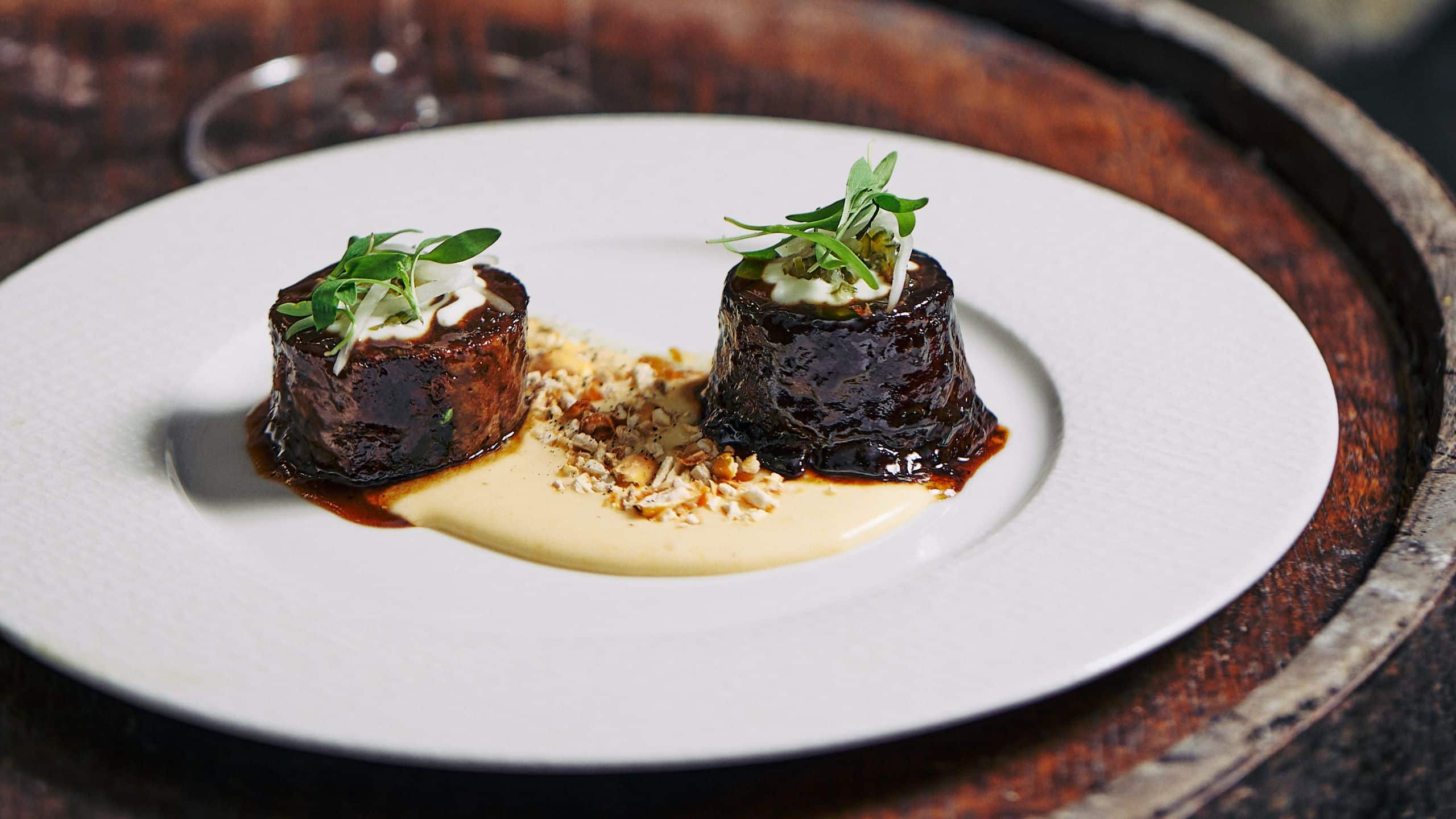 Hotel La Compañía del Valle Slow Braised Beef Wine