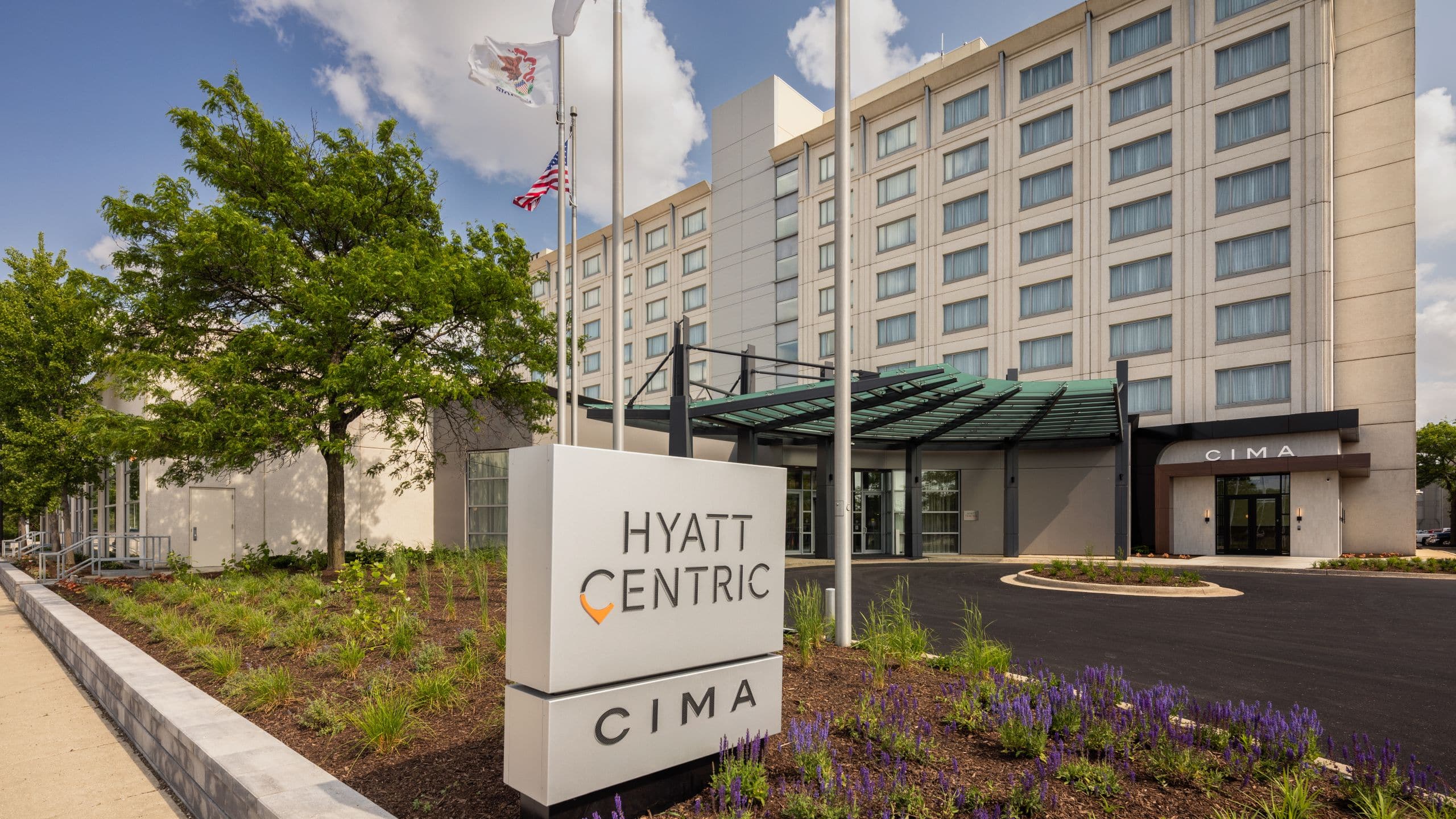 Hyatt Centric Chicago O’Hare Hotel Exterior And Signage