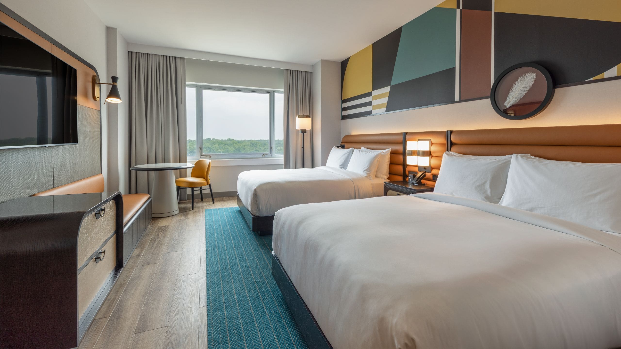 1/4 Hyatt Centric Chicago O’Hare Two Doubles With View