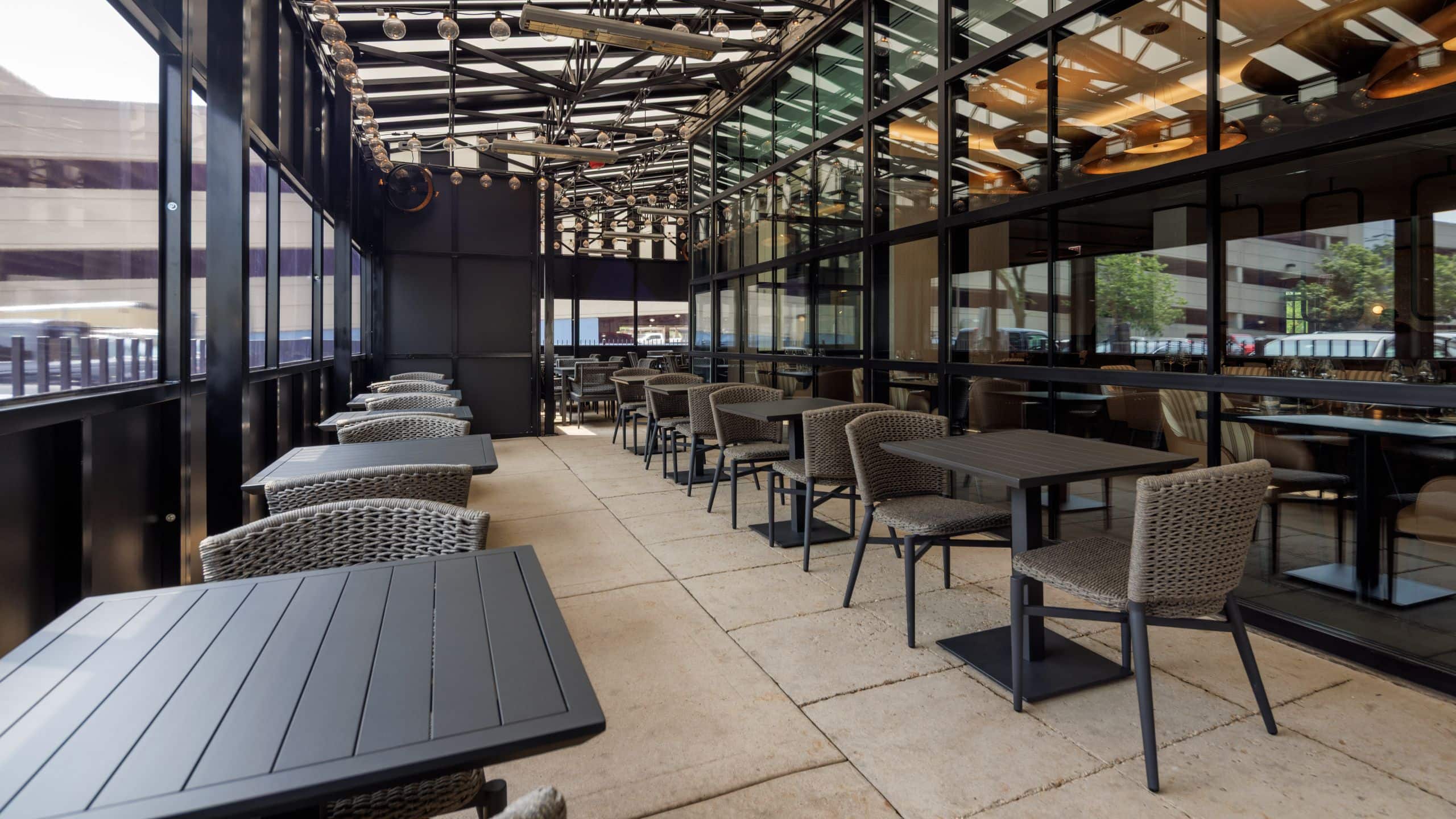 Hyatt Centric Chicago O’Hare Cima Covered Patio Area