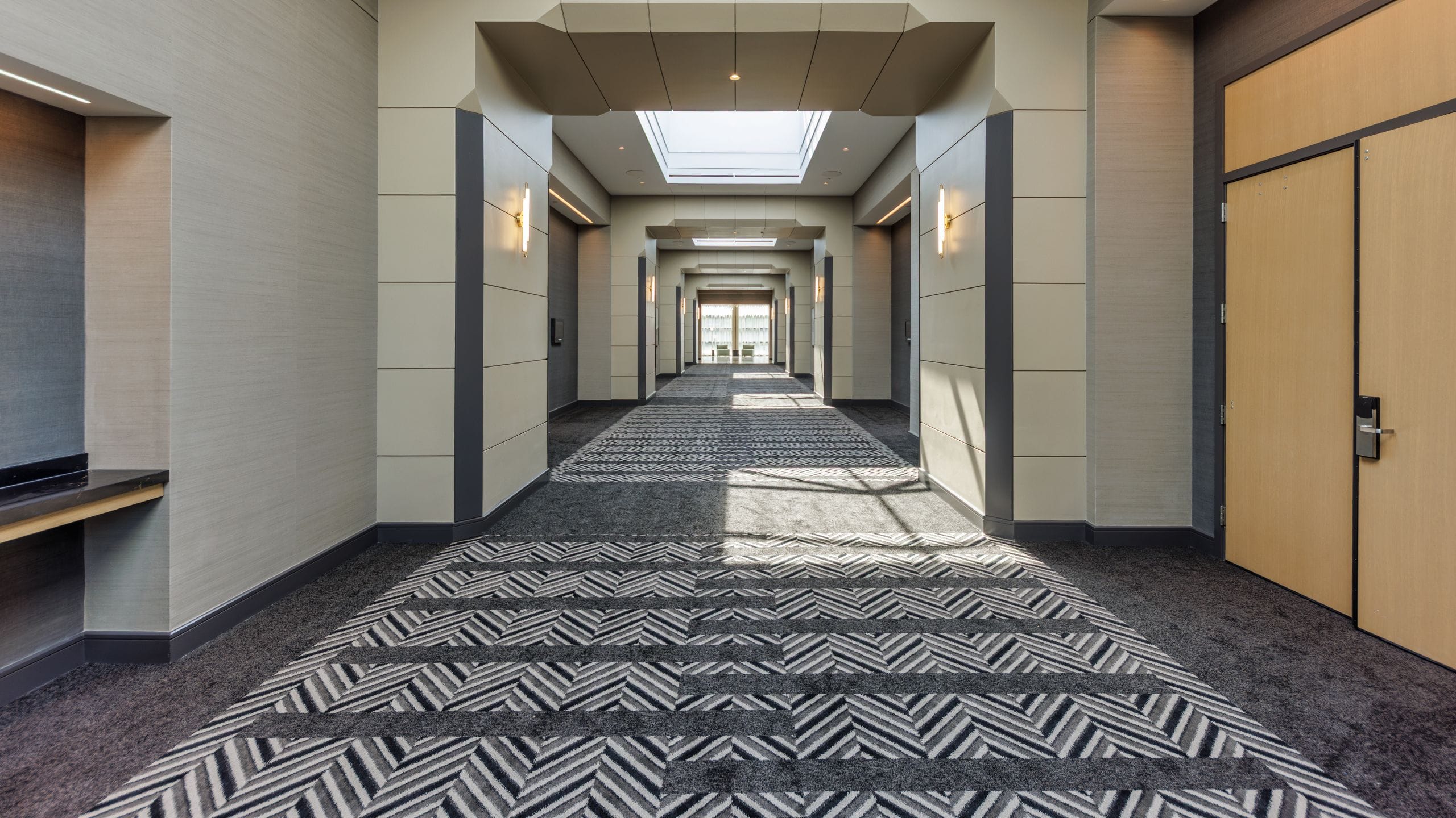 Hyatt Centric Chicago O’Hare Meeting Room Hallway