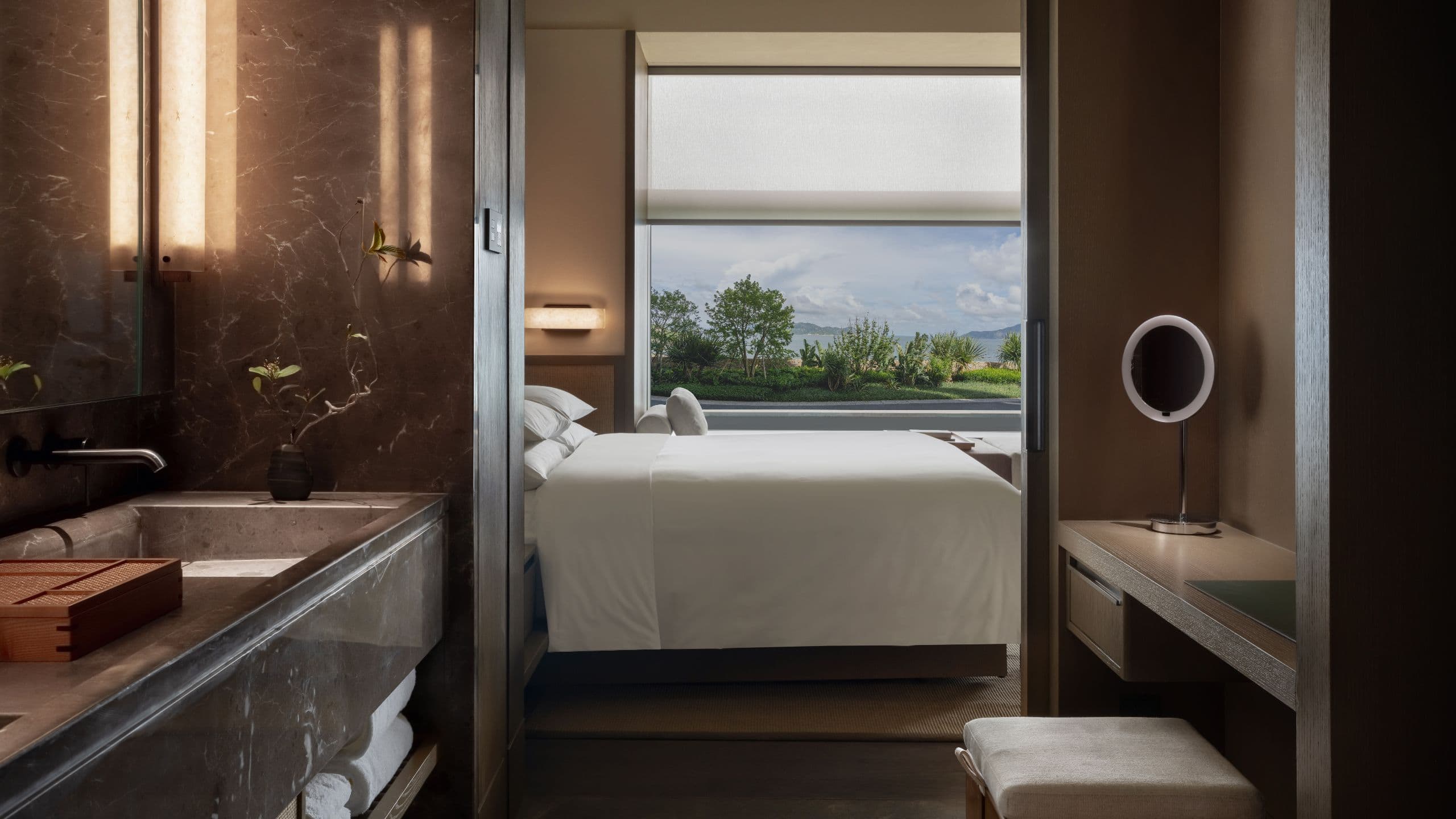 第 3，共 4 Alila Dong'ao Island Zhuhai Suite King Bathroom