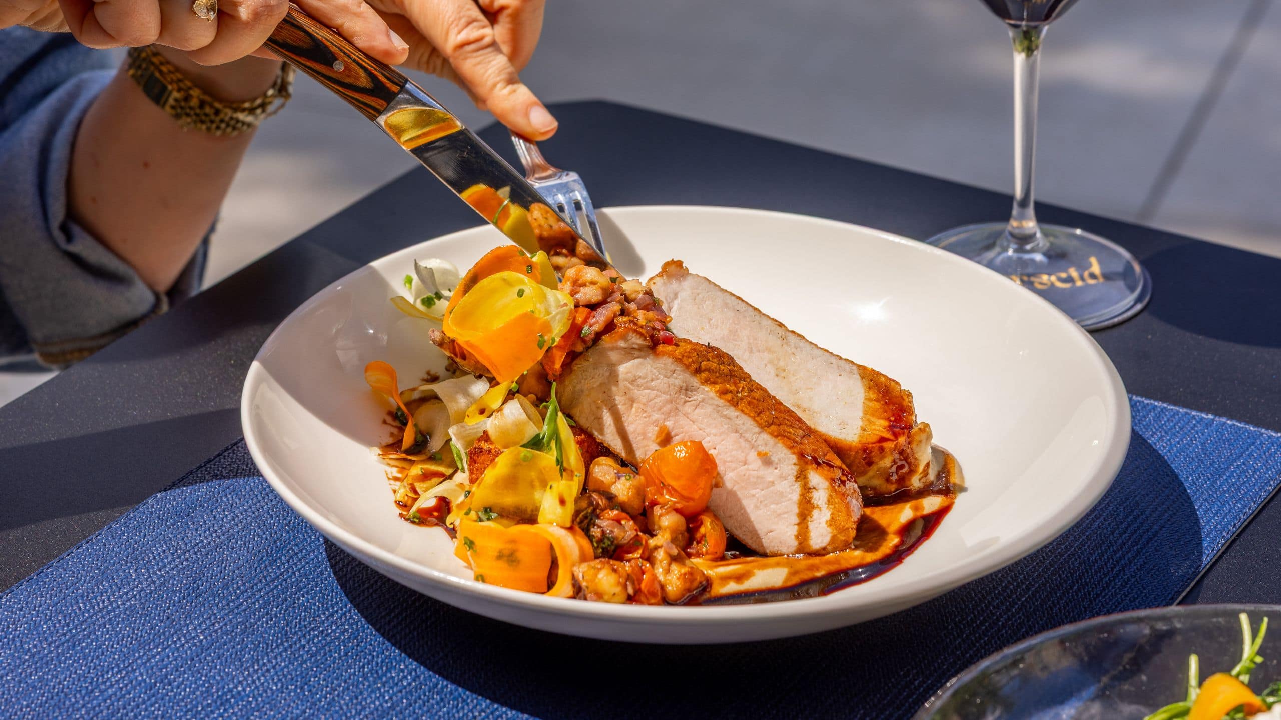 Hotel Saint Augustine, Bunkhouse Hotels Perseid Entree With Wine