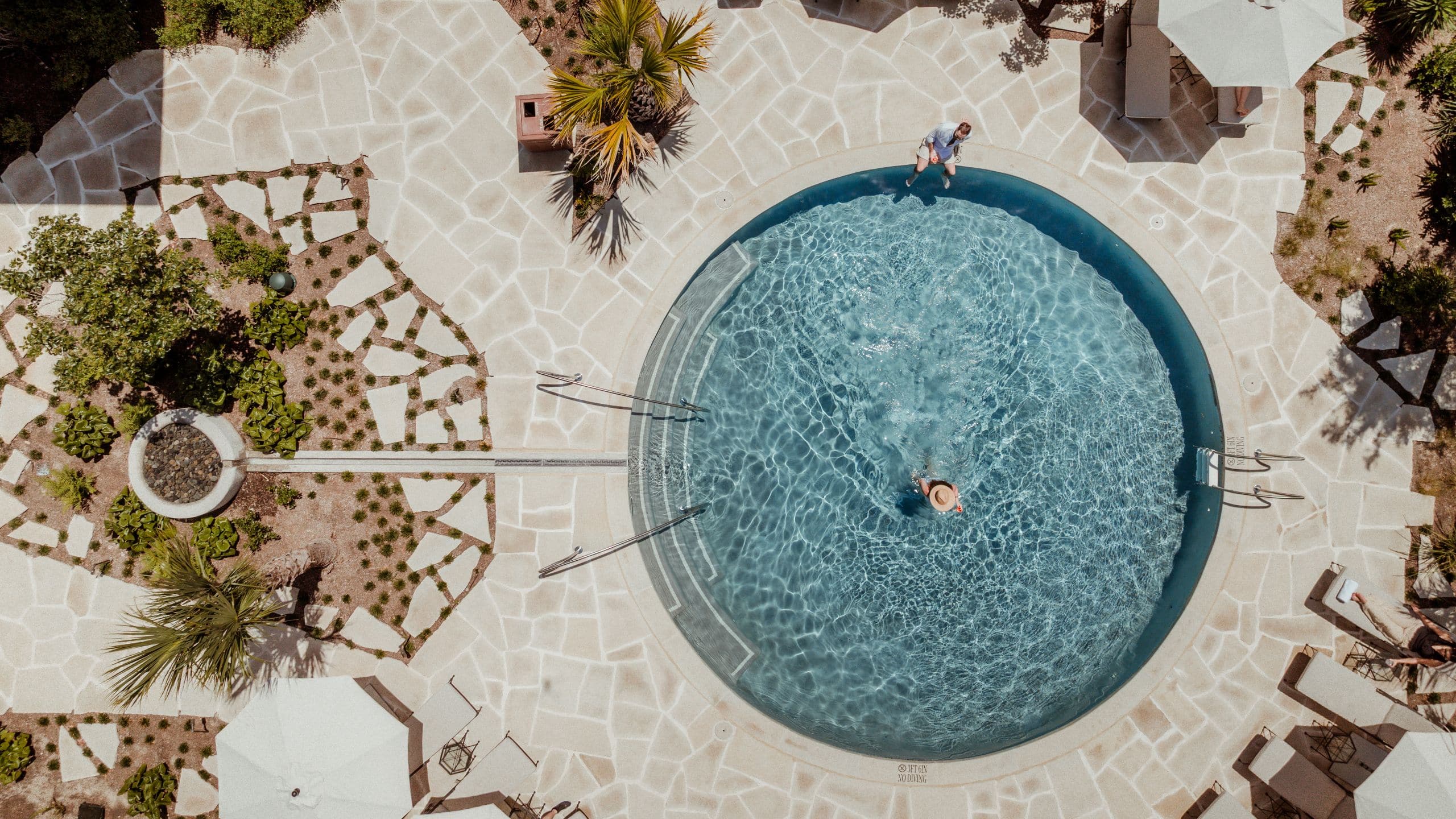 Hotel Saint Augustine, Bunkhouse Hotels Pool Lifestyle Aerial