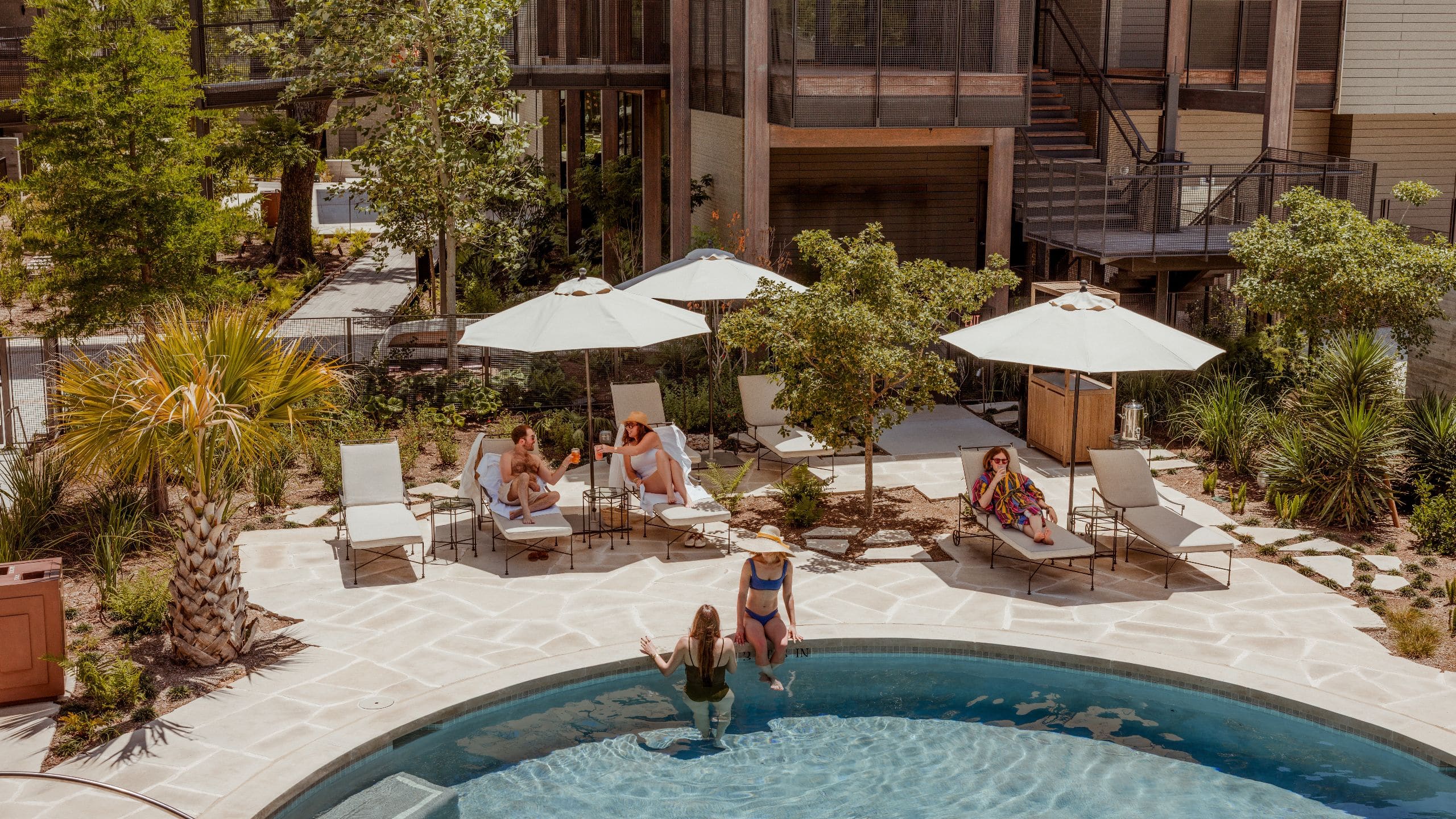 Hotel Saint Augustine, Bunkhouse Hotels Pool Lifestyle Lounging