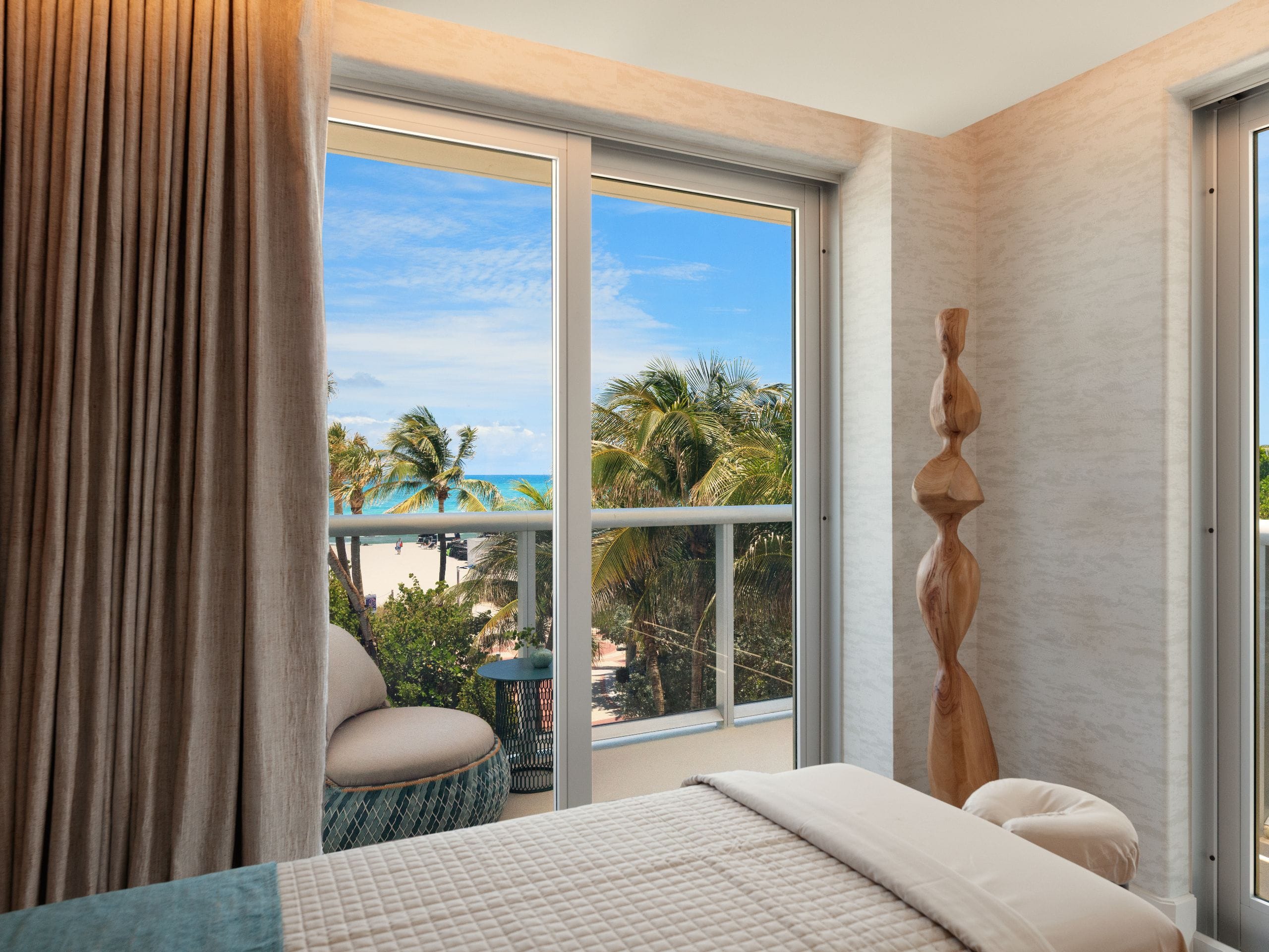 Andaz Miami Beach Spa Treatment Room View
