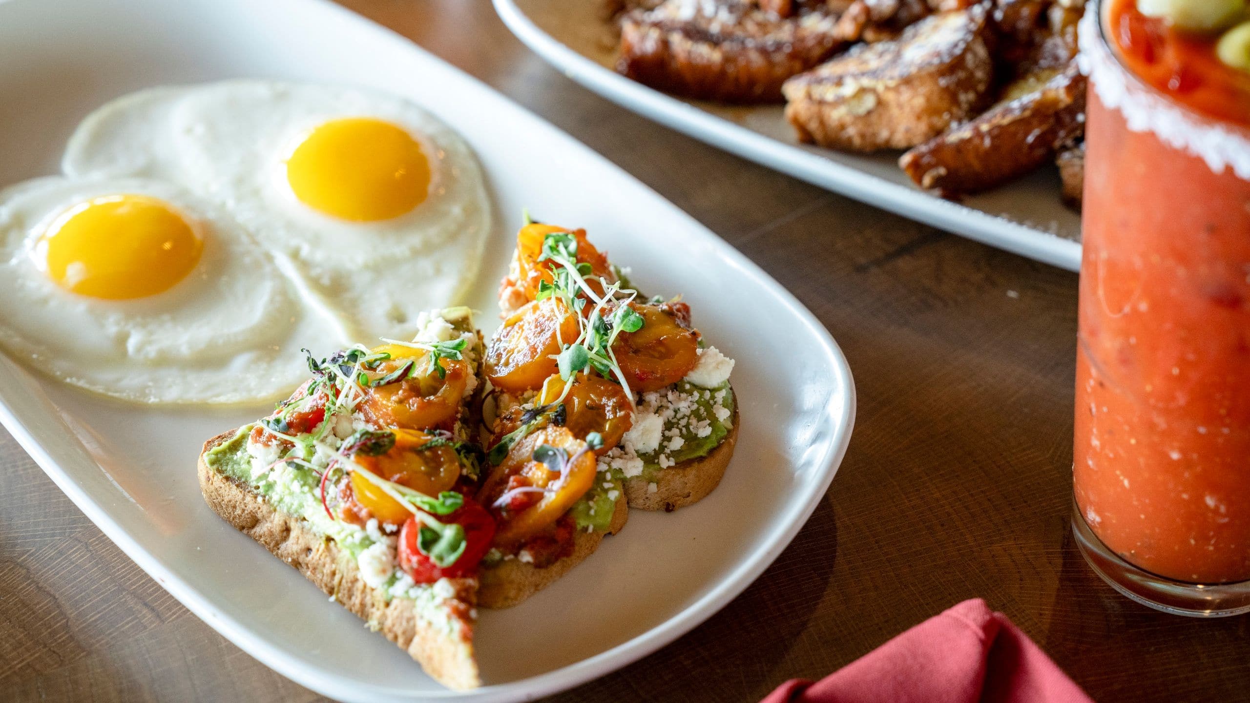 3 of 4 The Wildbirch Hotel Avocado Toast And Eggs