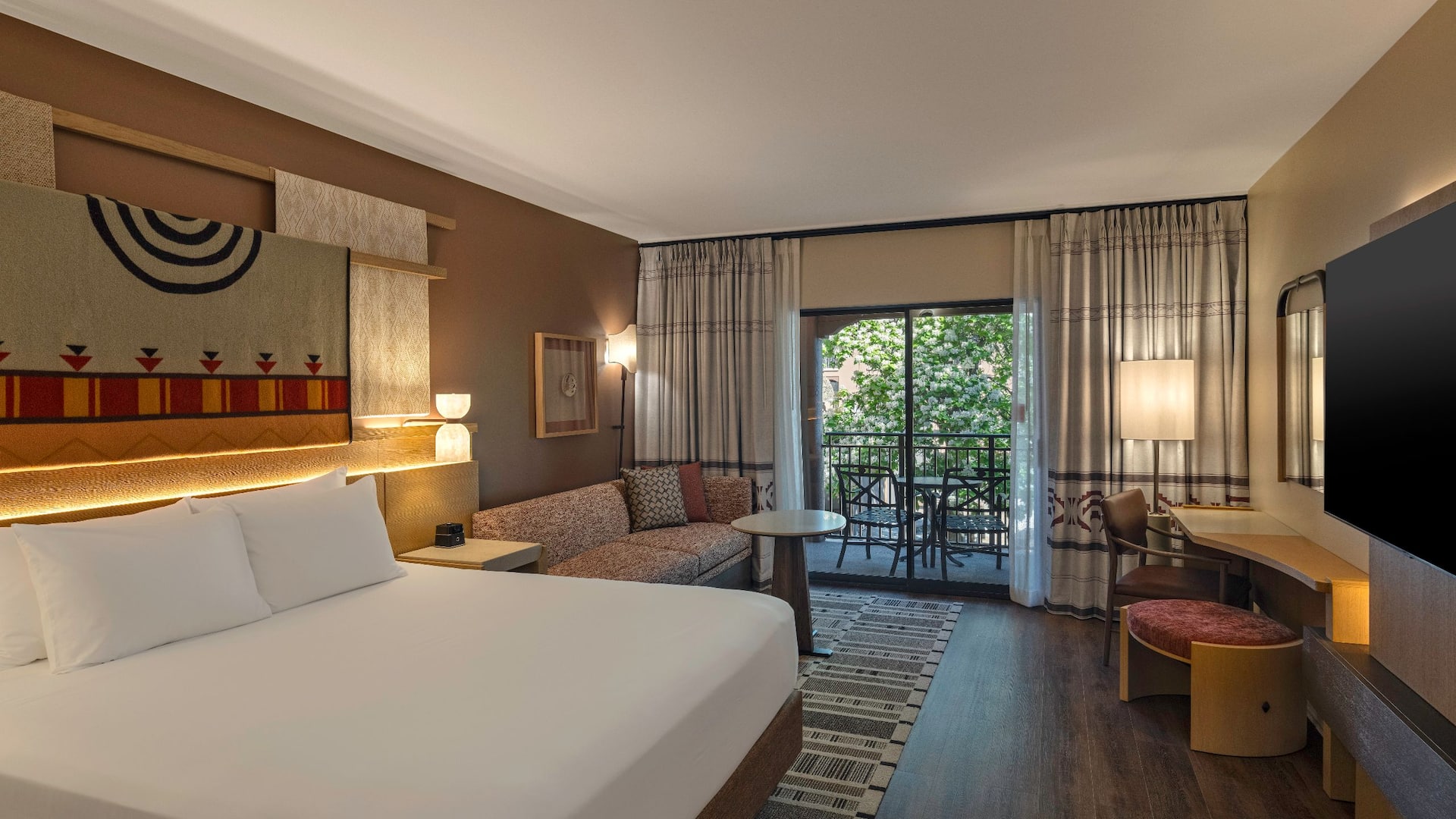Hyatt Regency Tamaya Resort and Spa King Room Balcony View