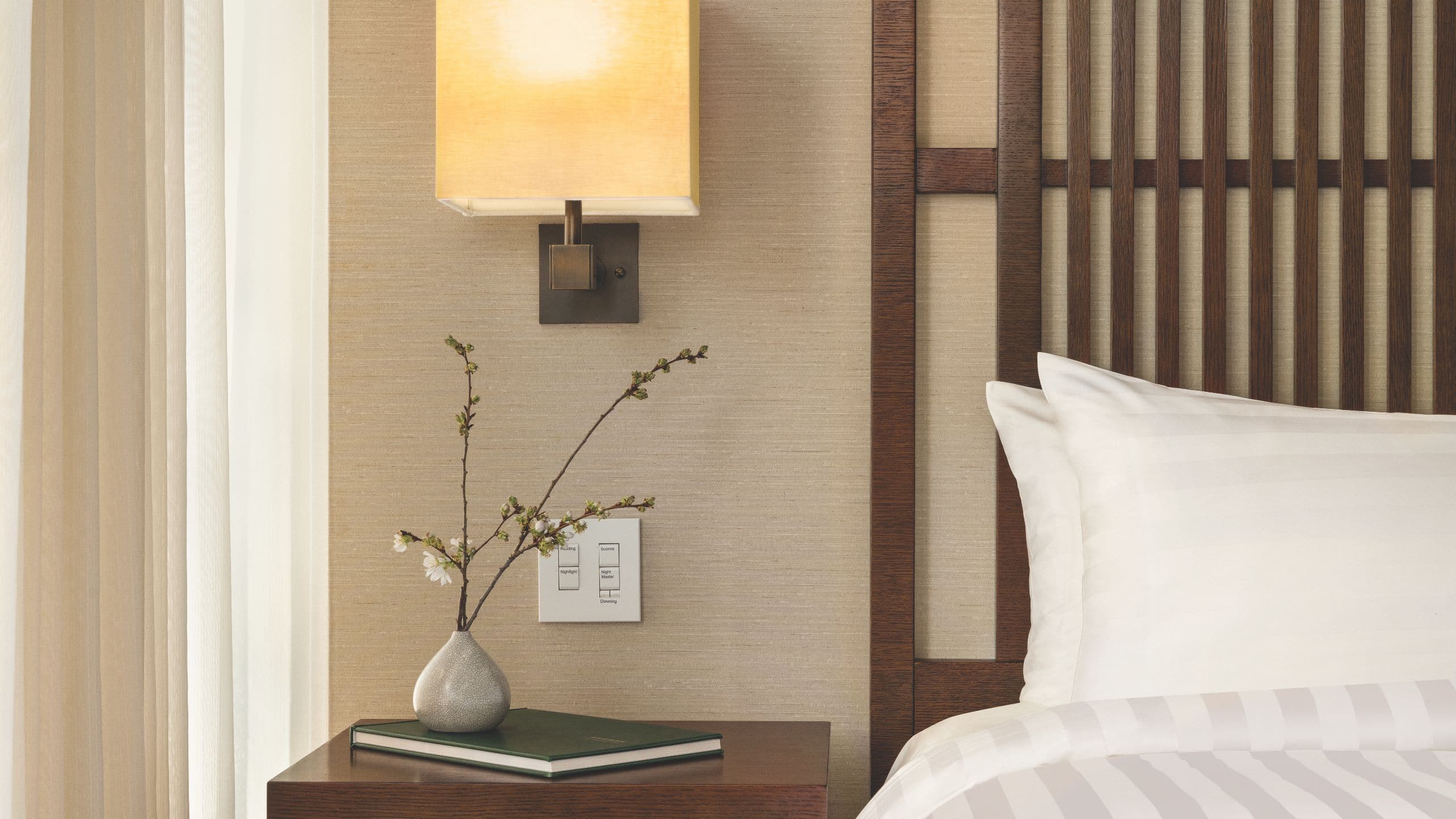 Hyatt Vancouver Downtown Alberni One Bedroom Premium Suite Bedside