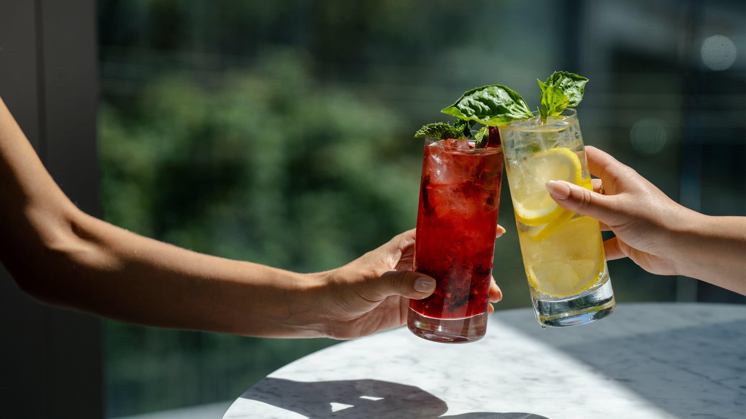 Hyatt Vancouver Downtown Alberni Guests Cheers Cocktails