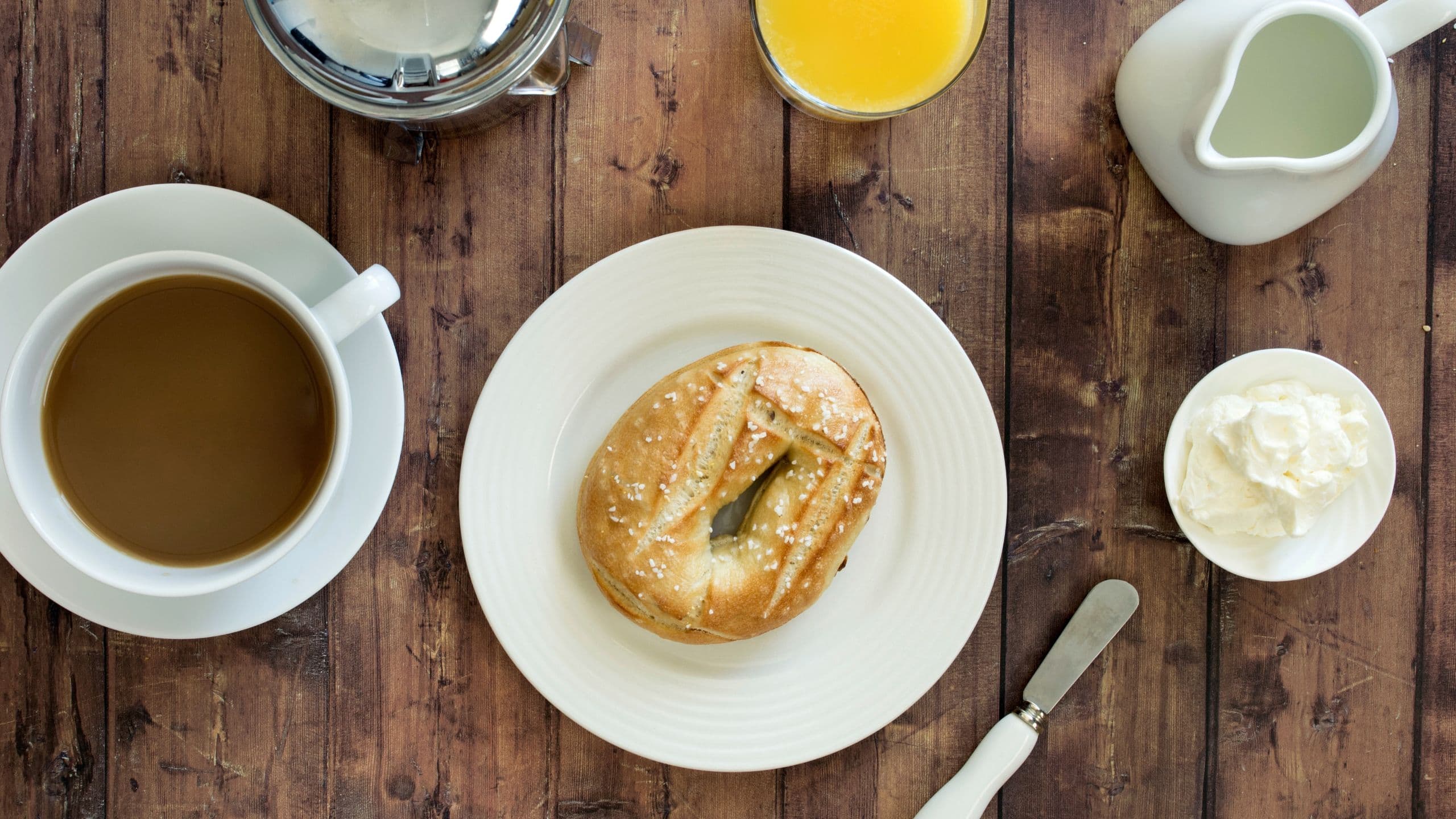 Hyatt Select Breakfast Bagel