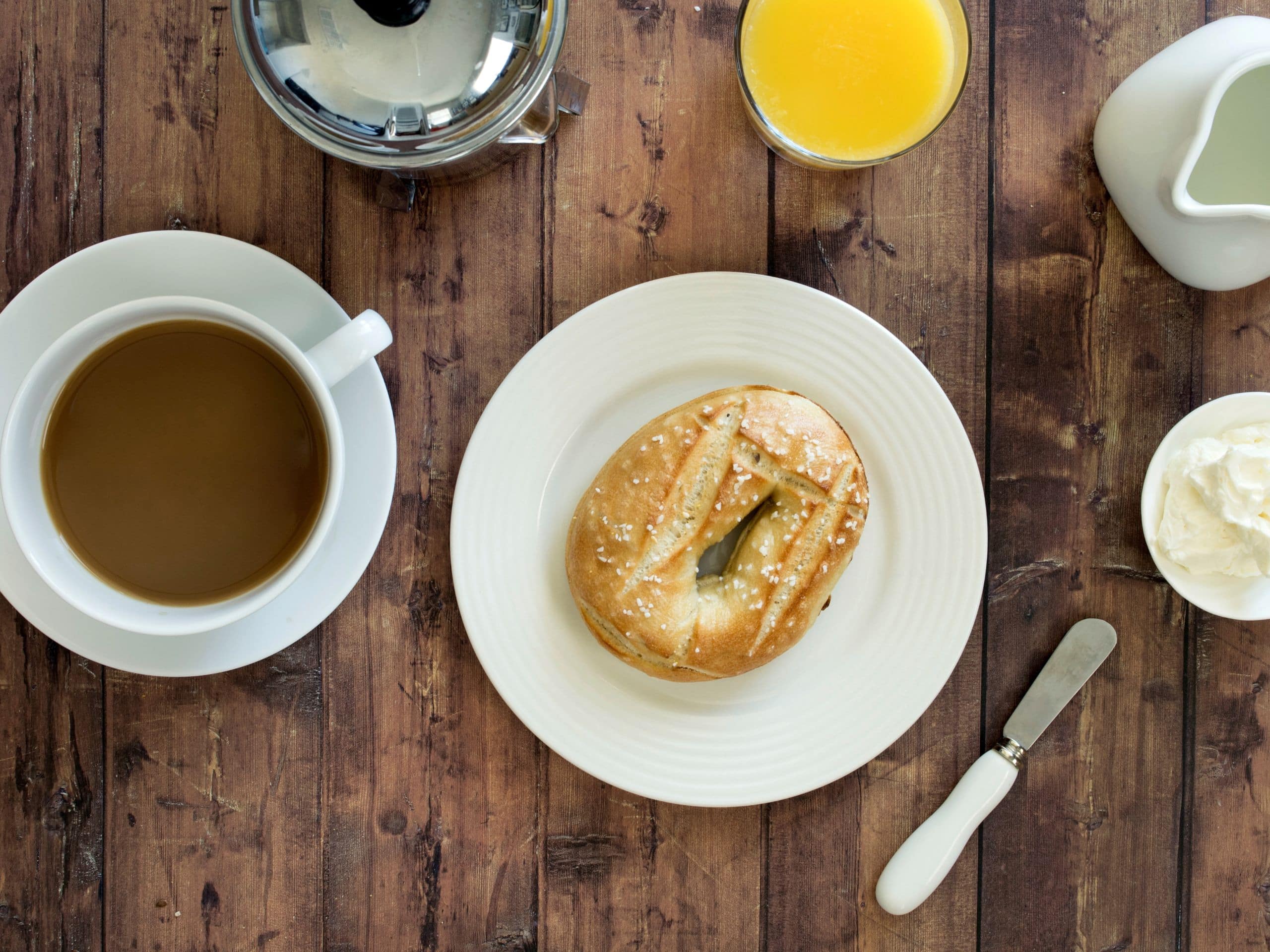 Hyatt Select Breakfast Bagel