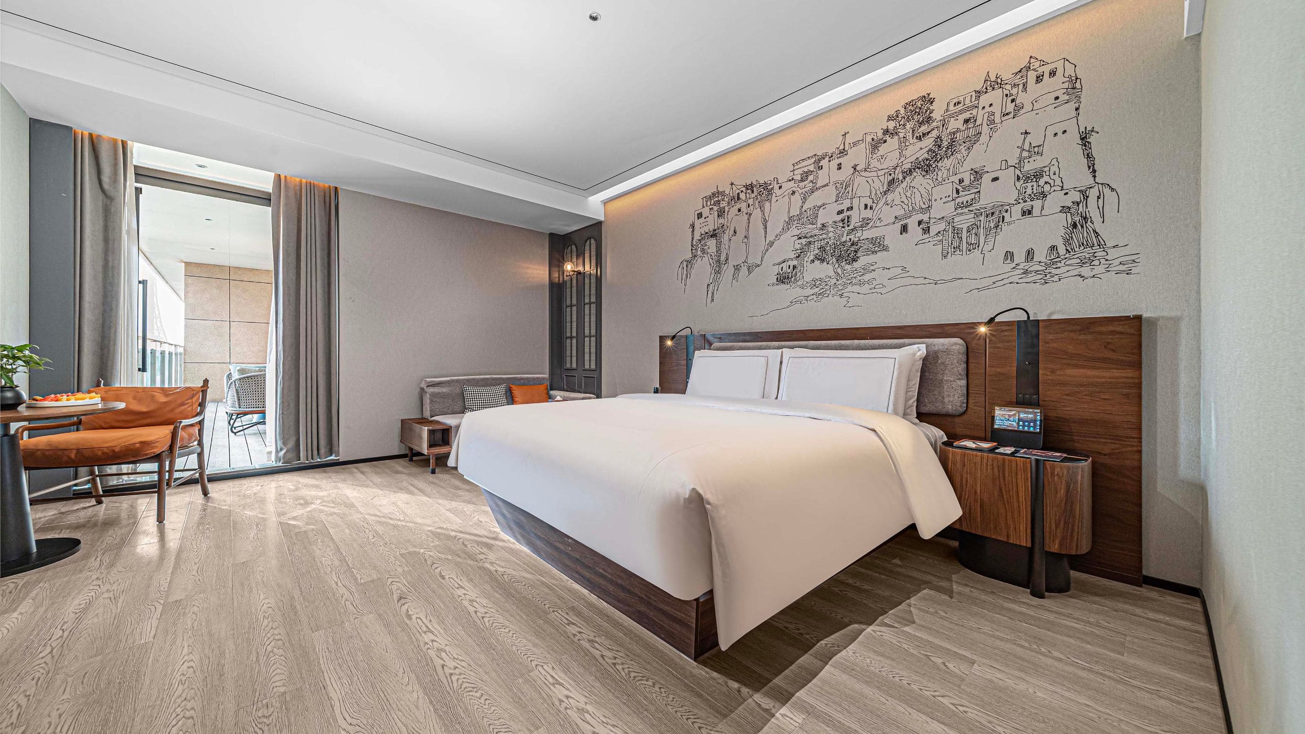 第 1，共 4 UrCove Kashgar Ancient City Executive Terrace King Bed