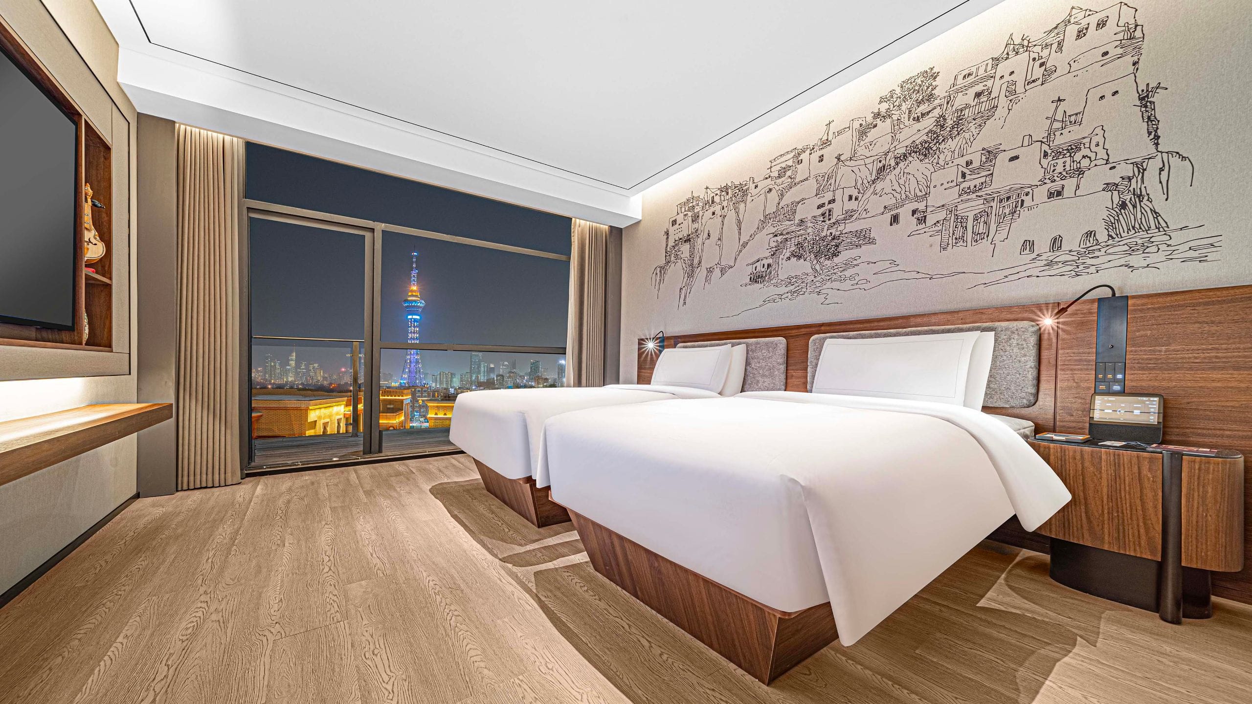 第 1，共 4 UrCove Kashgar Ancient City Executive Terrace Twin Beds