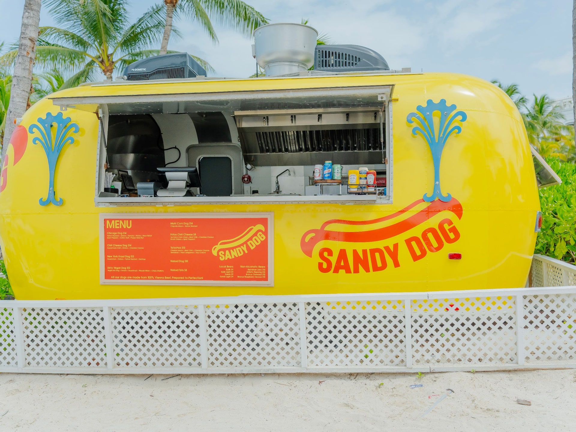 Grand Hyatt Baha Mar Sandy Dog Airstream Front
