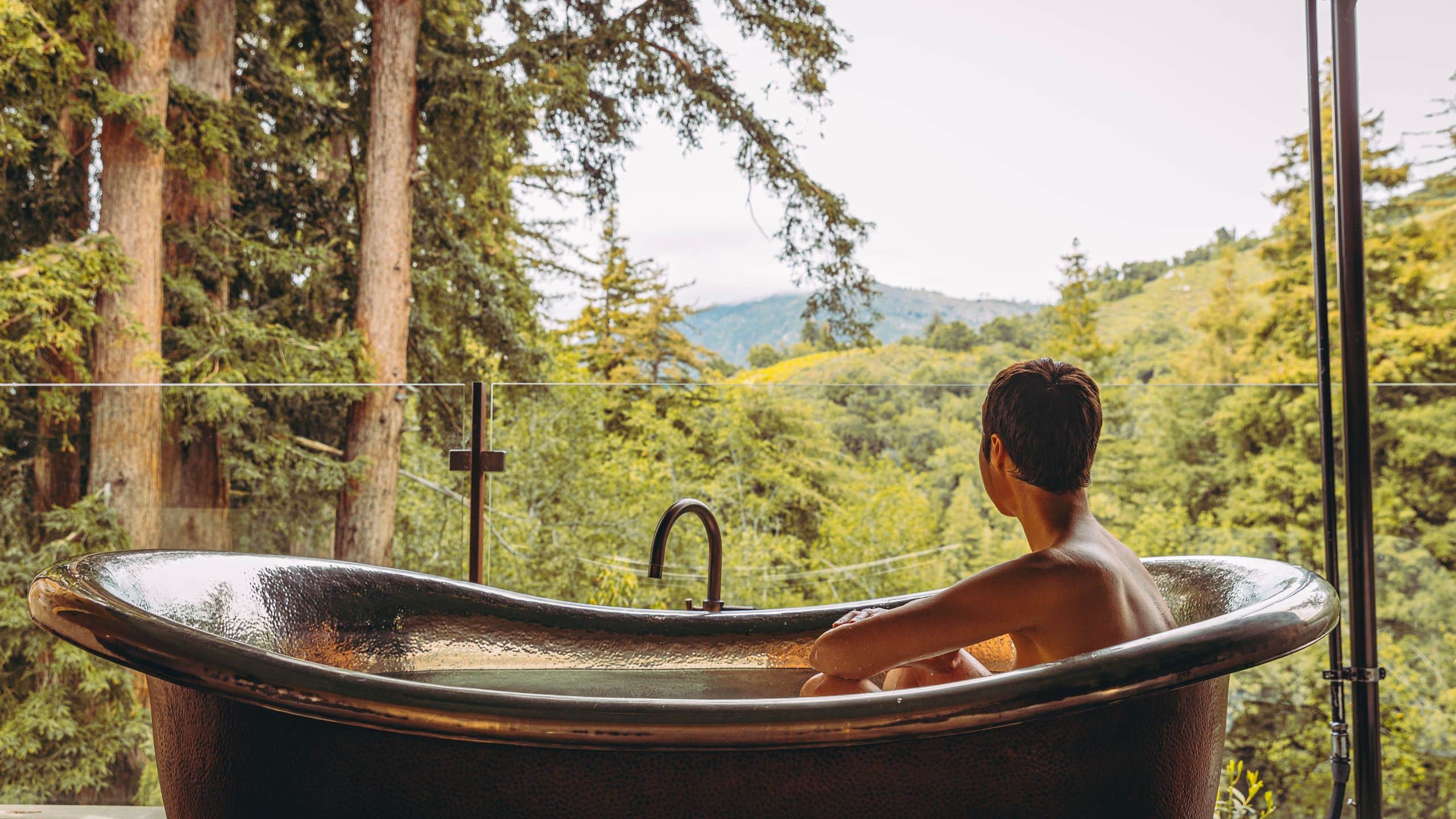 Alila Woman Soaking Tub Spa