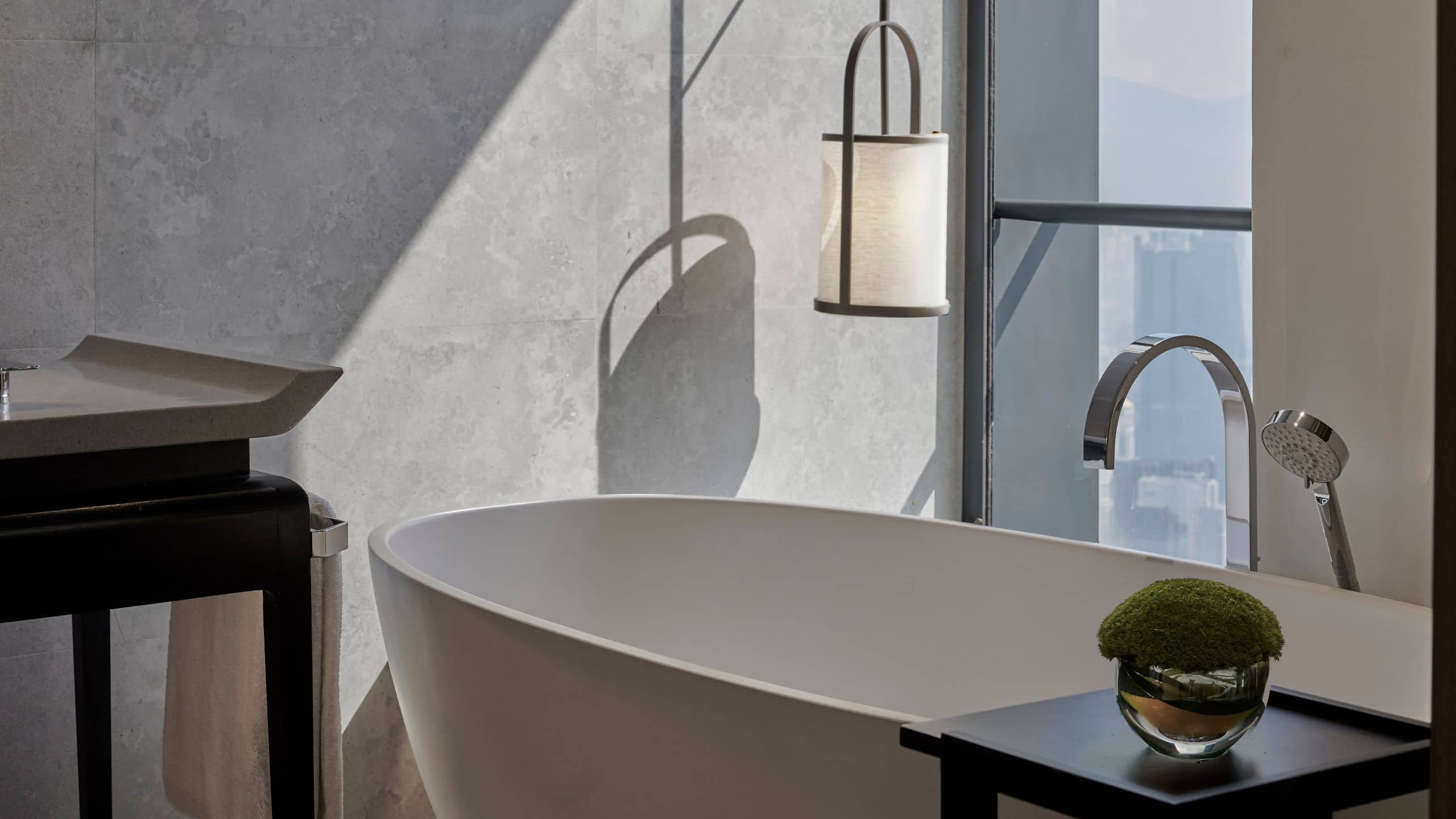 Park Hyatt Kuala Lumpur King Tower View Bathroom Bathtub