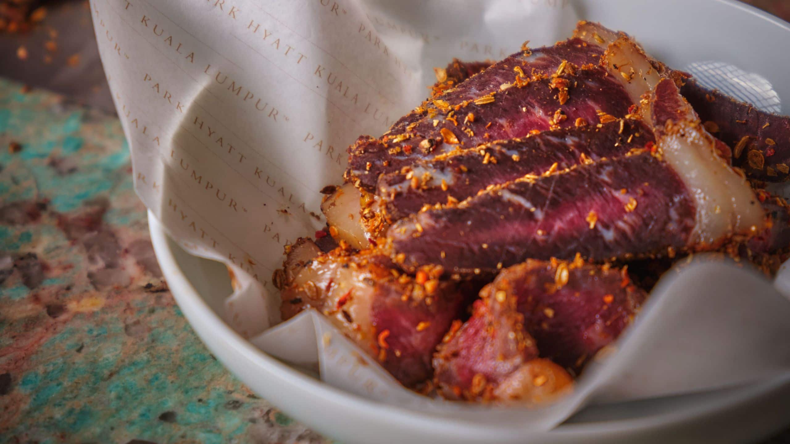 Park Hyatt Kuala Lumpur Beef Biltong