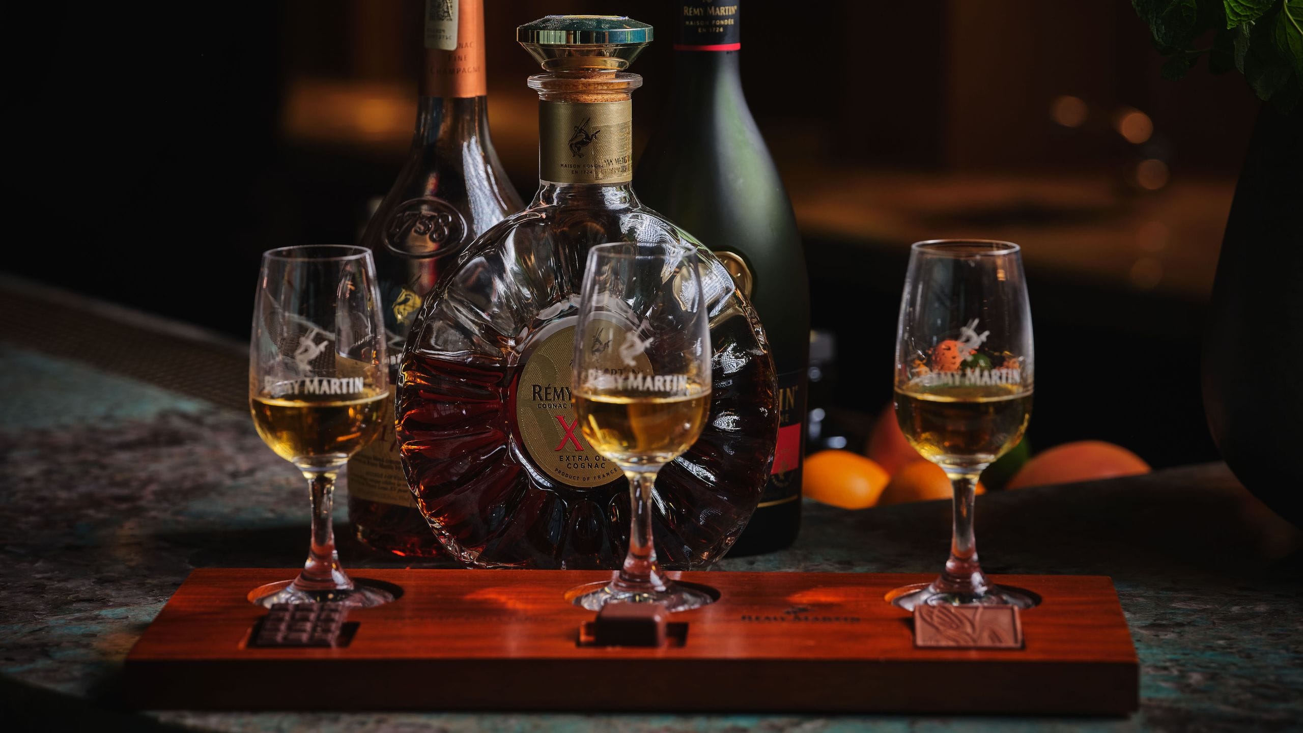 Park Hyatt Kuala Lumpur Whiskey Flight With Praline