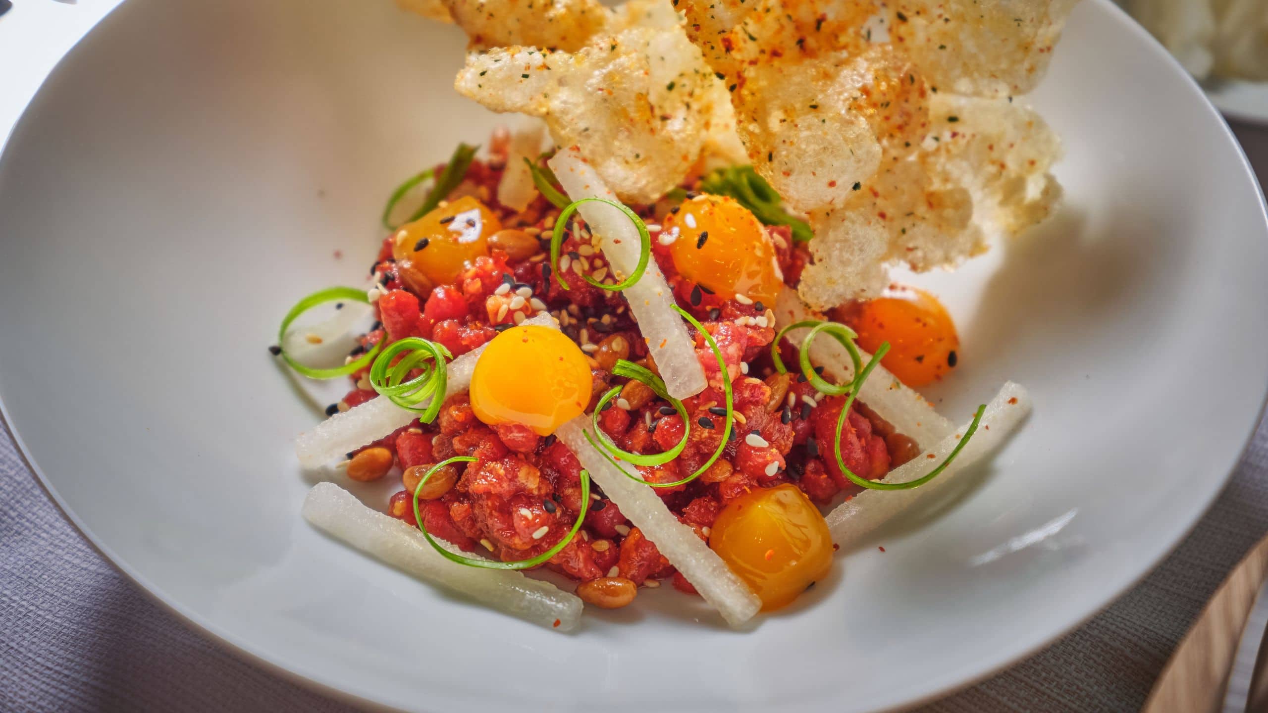 Park Hyatt Kuala Lumpur Beef Tartare Close Up
