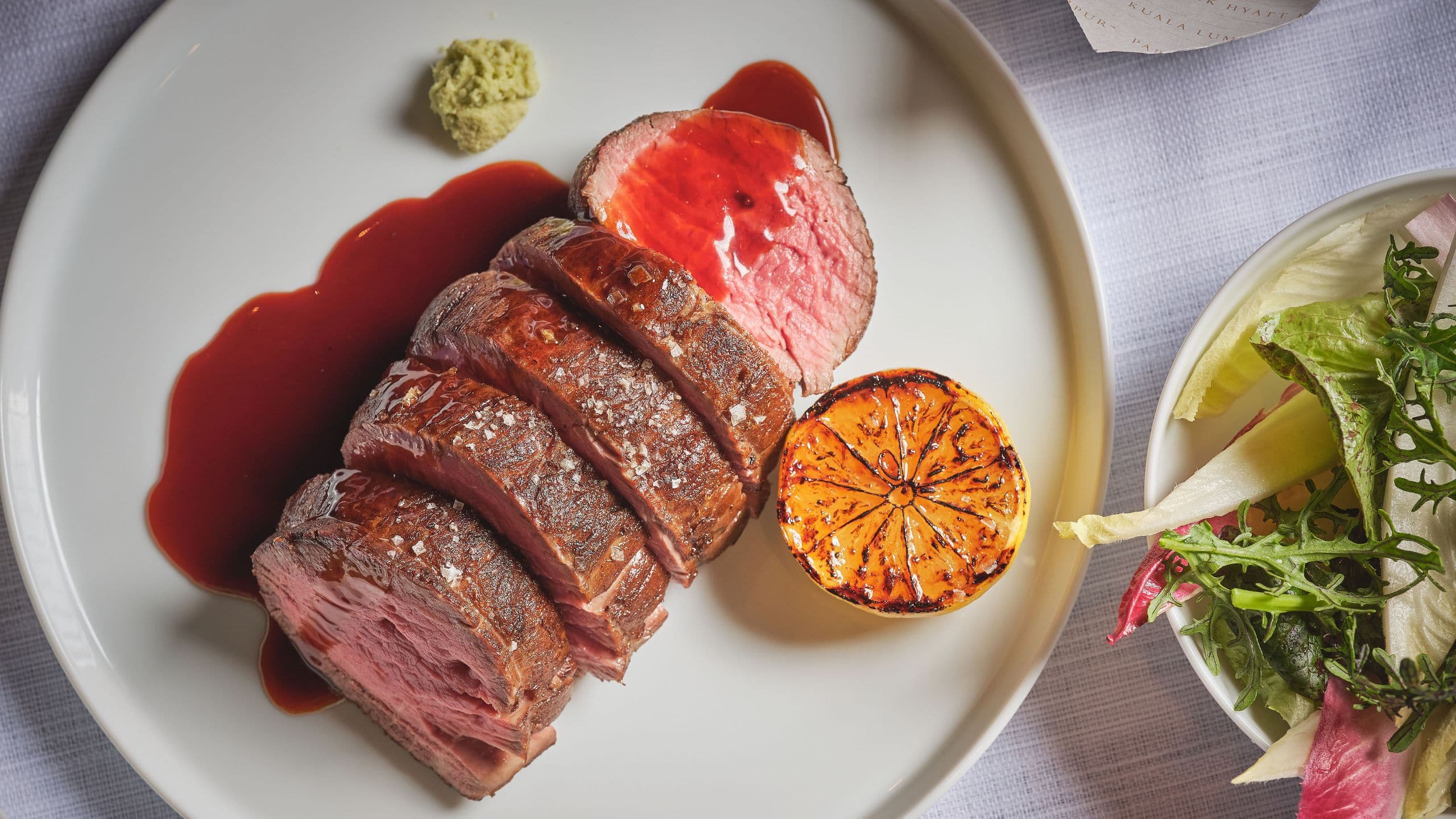 Park Hyatt Kuala Lumpur Chateaubriand Top Down