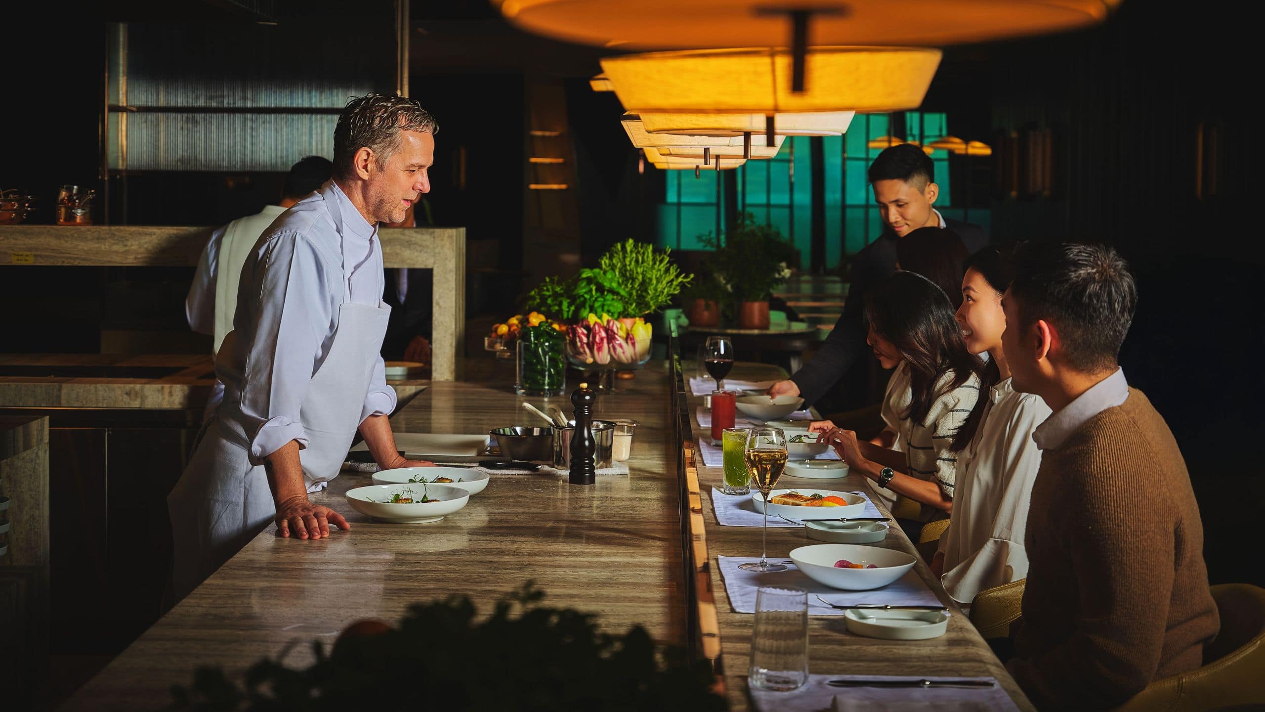 Park Hyatt Kuala Lumpur Dining Experience Chef And Guest Interaction