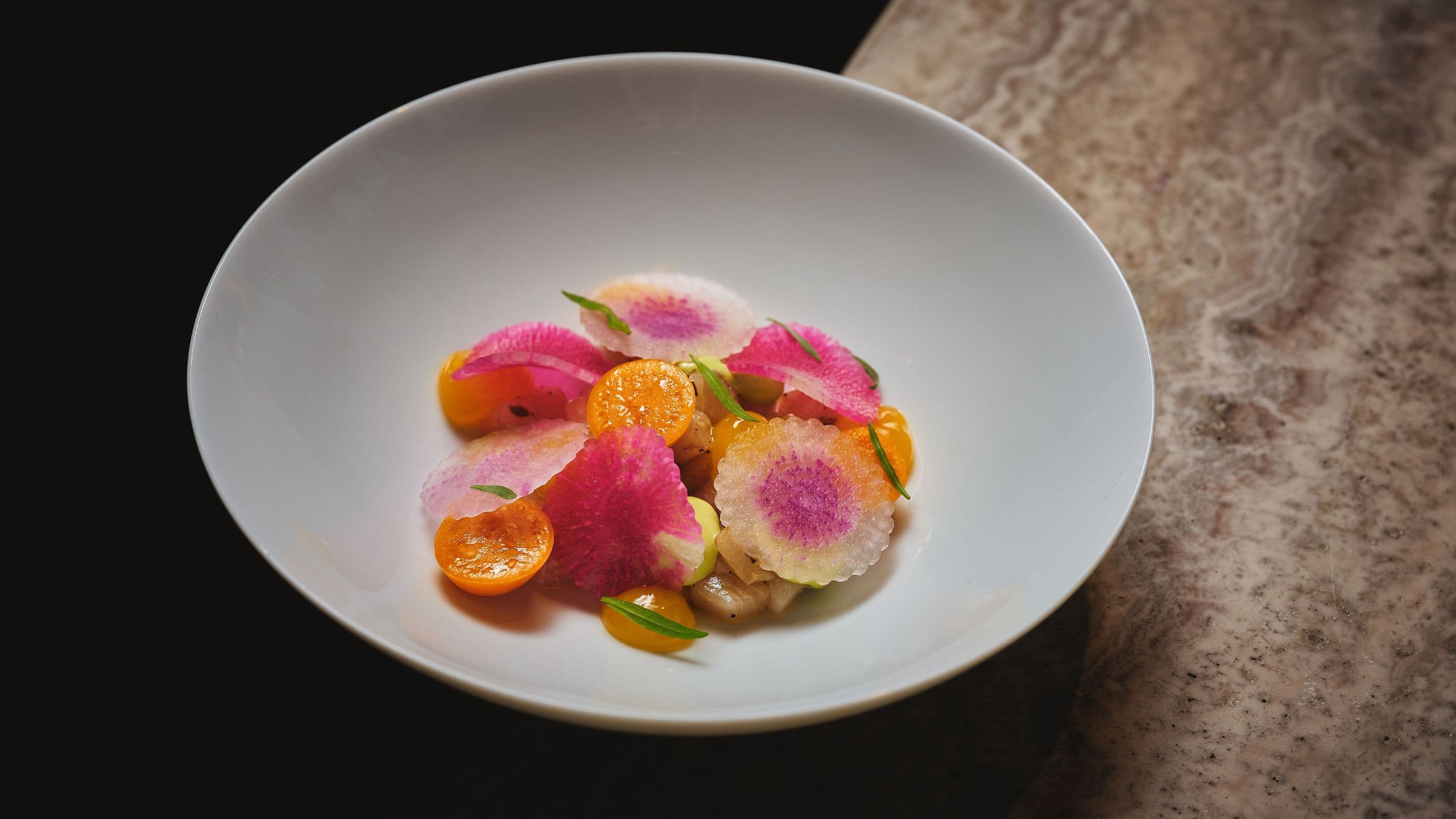 Park Hyatt Kuala Lumpur Hamachi Crudo