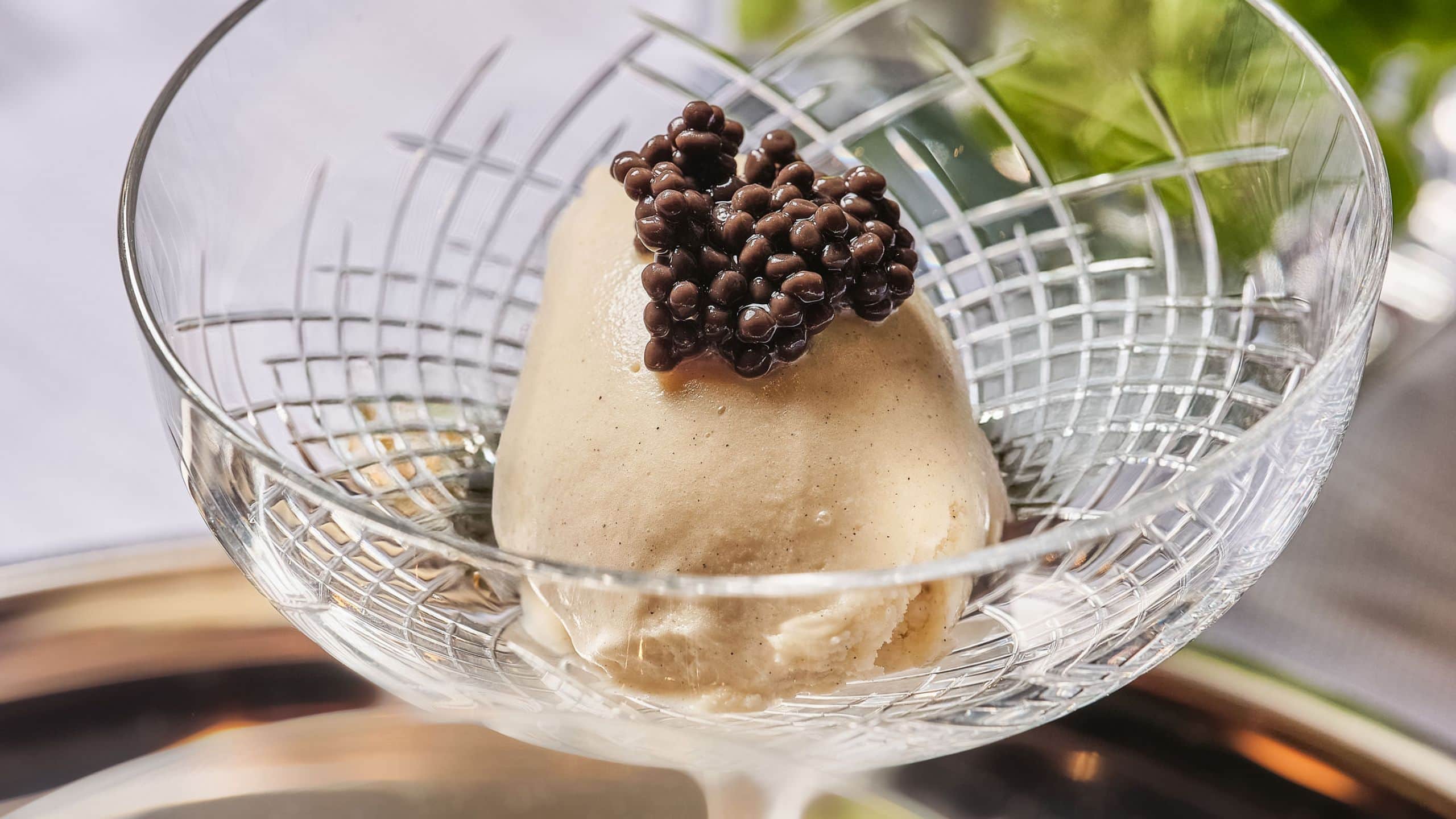 Park Hyatt Kuala Lumpur Osciestra Caviar Ice Cream Display