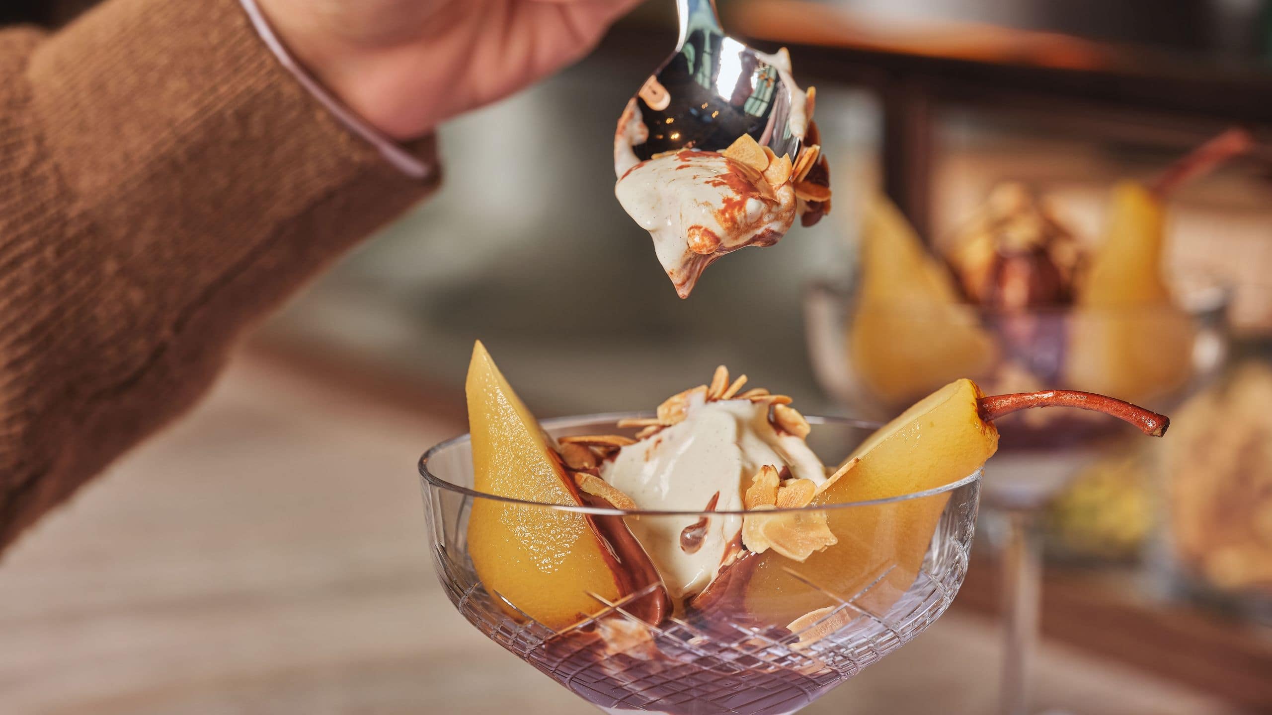 Park Hyatt Kuala Lumpur Pear Helene Sundae