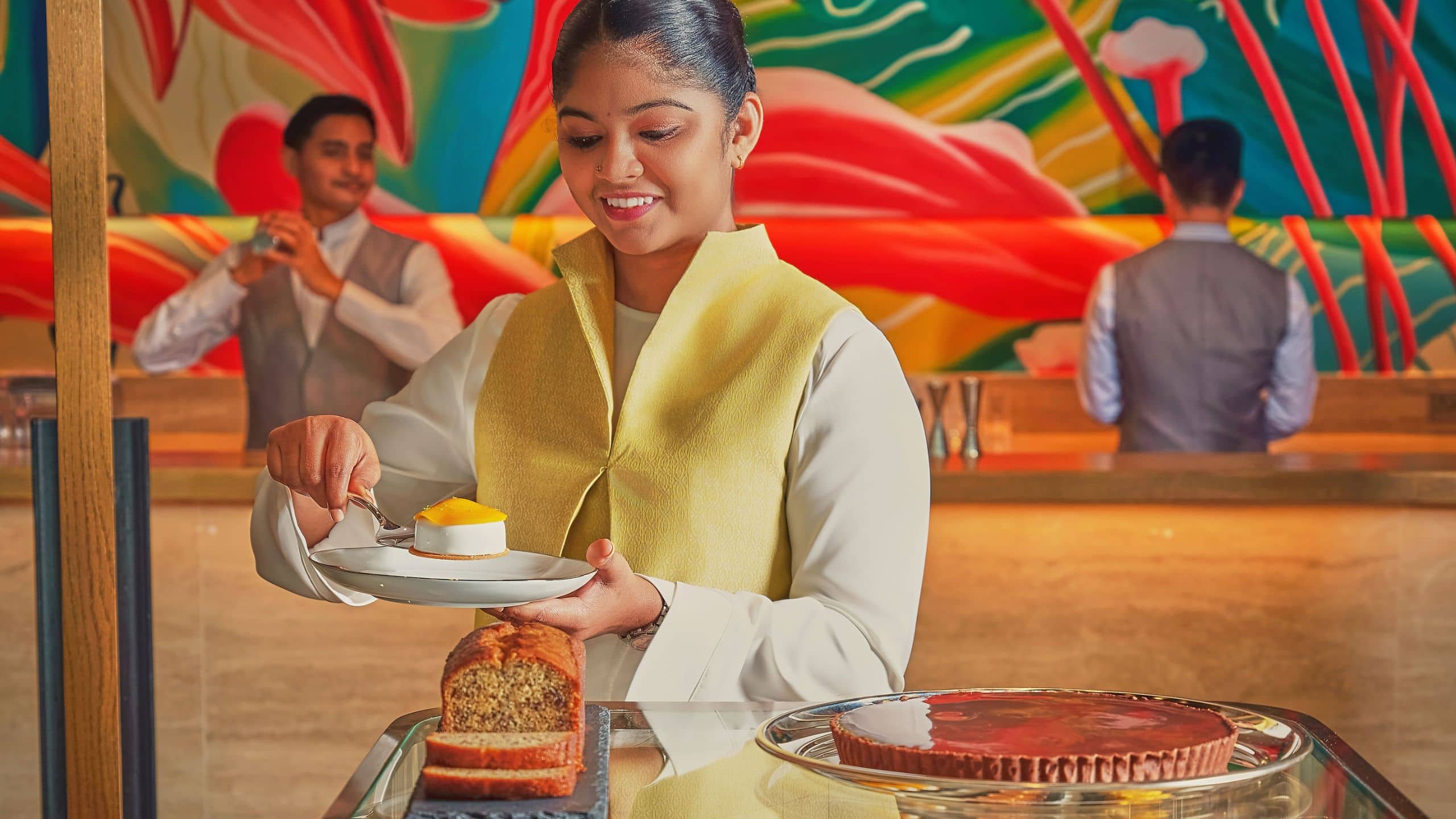Park Hyatt Kuala Lumpur Afternoon Tea Dessert Trolley Service Plating