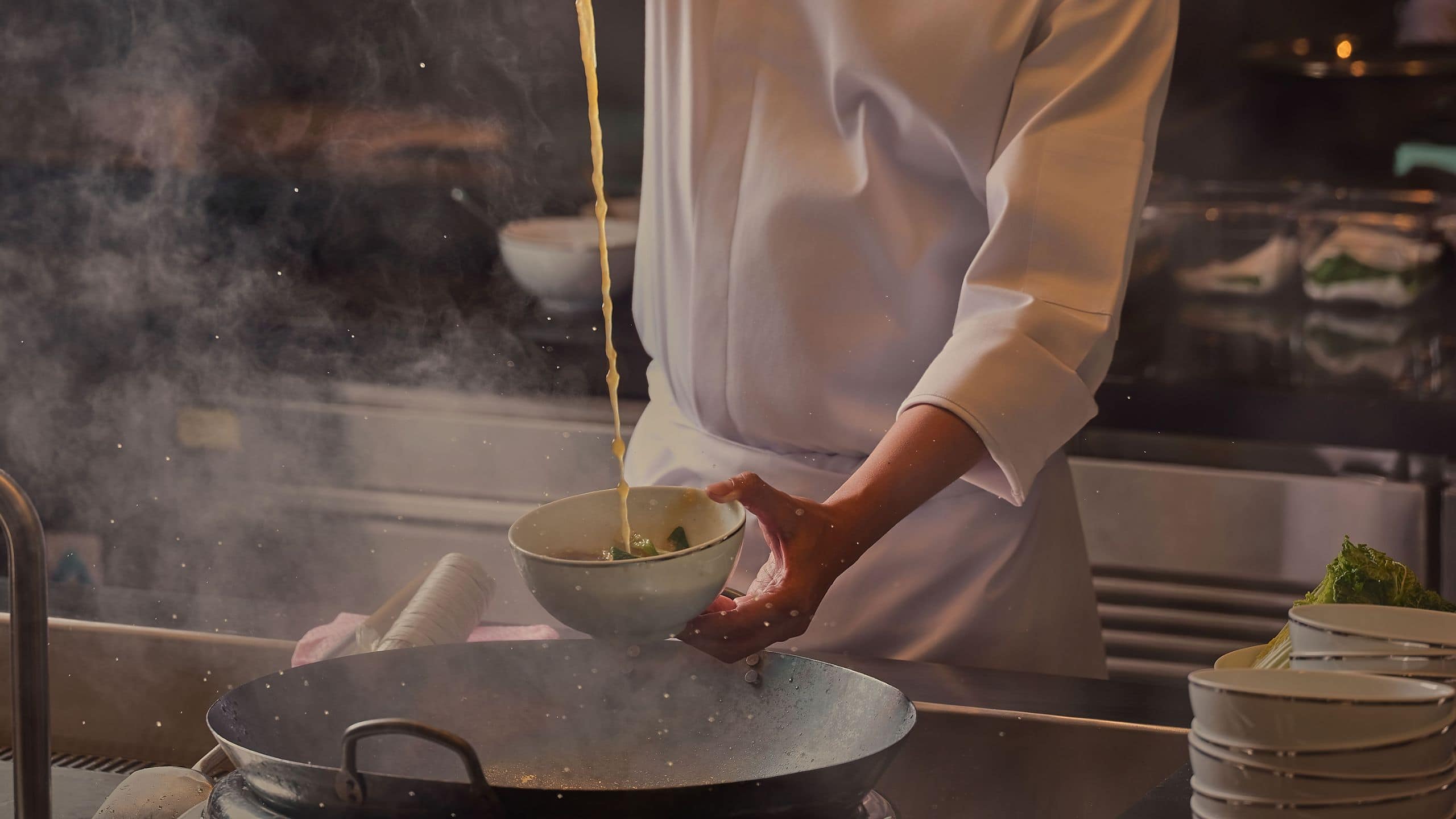 Park Hyatt Kuala Lumpur Beef Noodle Soup Chef Pour