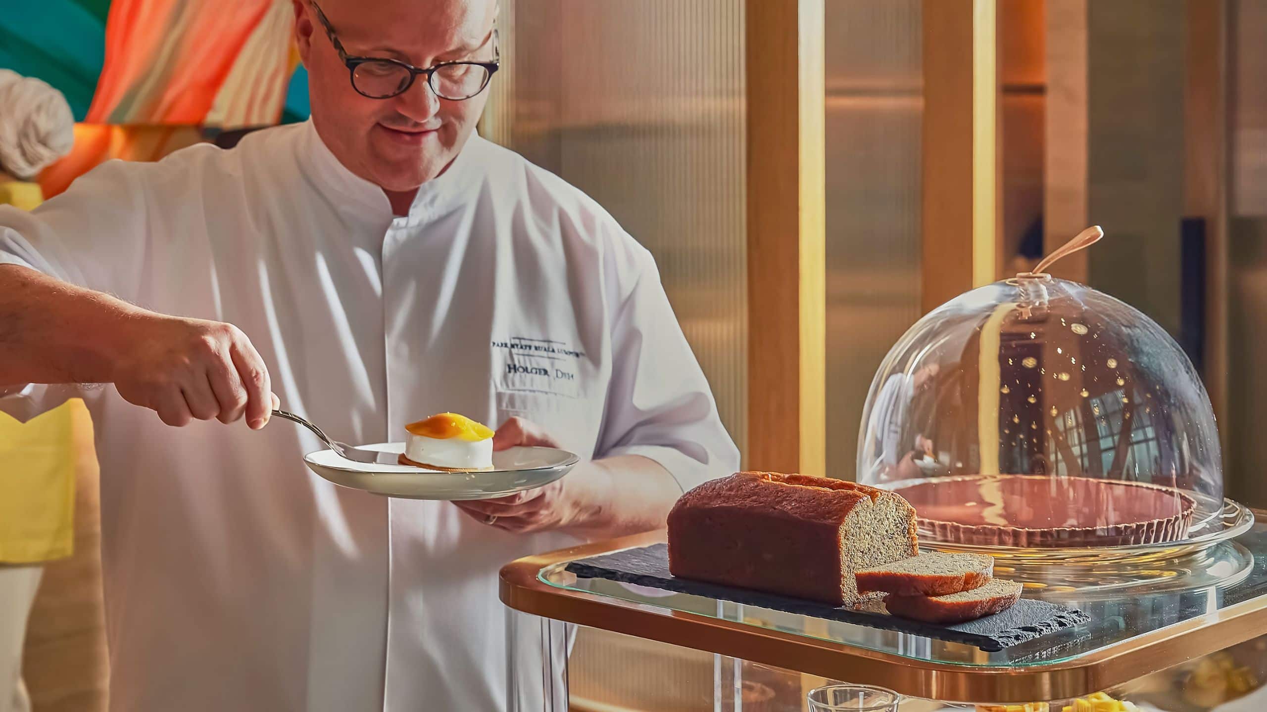 Park Hyatt Kuala Lumpur Chef Plating Dessert Trolley