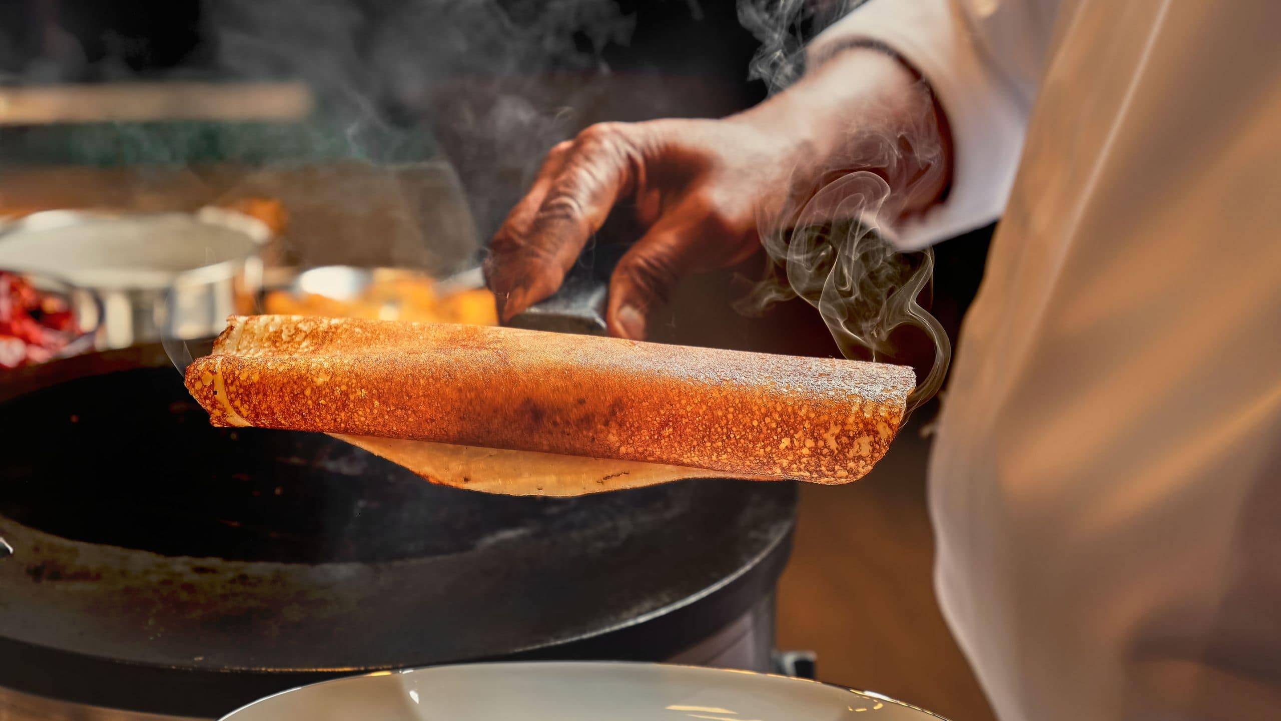 Park Hyatt Kuala Lumpur Masala Dosa Plating